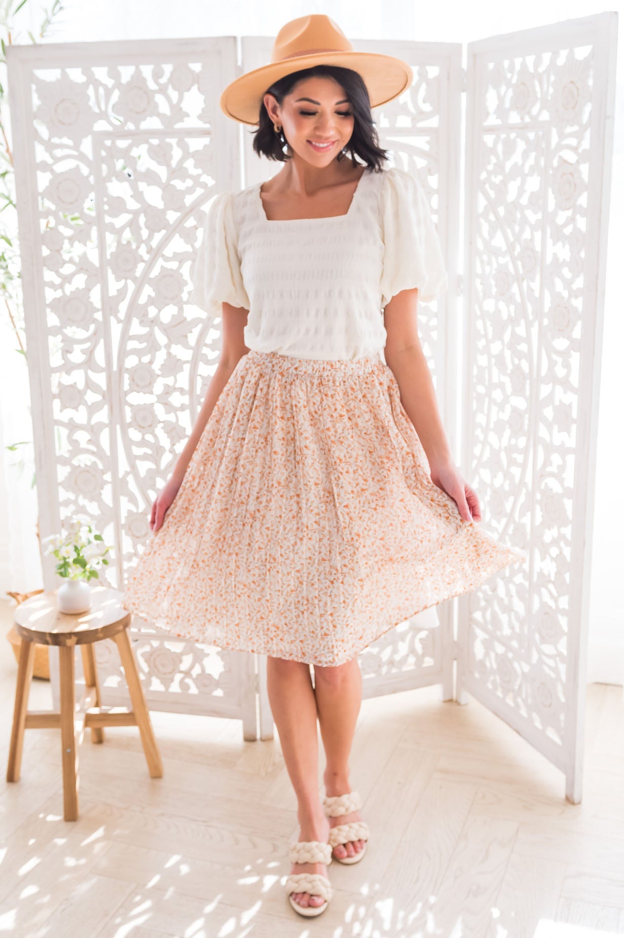 Bringing the Beauty Modest Skirt Skirts vendor-unknown