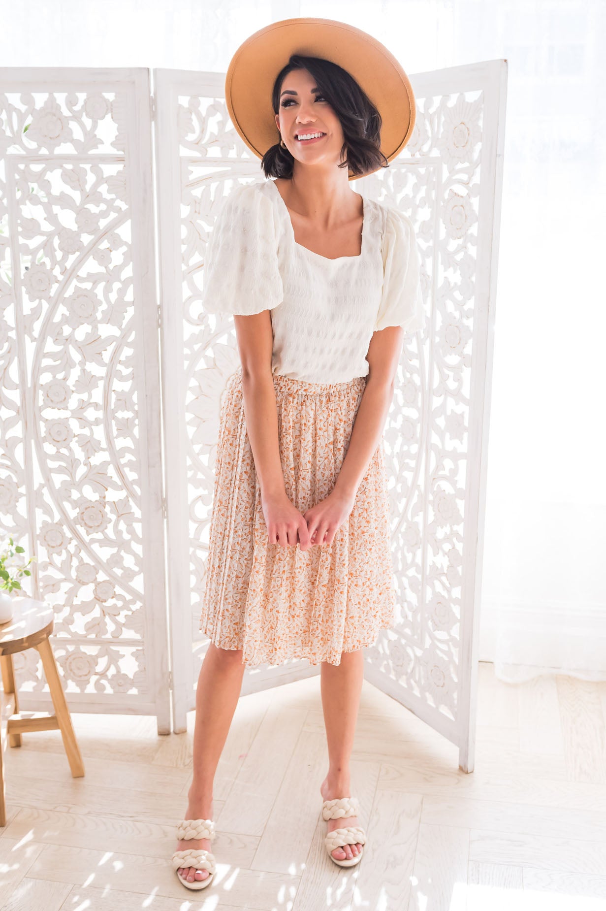 Bringing the Beauty Modest Skirt Skirts vendor-unknown