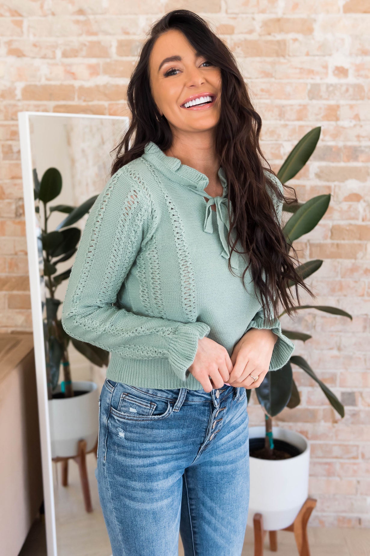 Double Take Modest Sweater Modest Dresses vendor-unknown