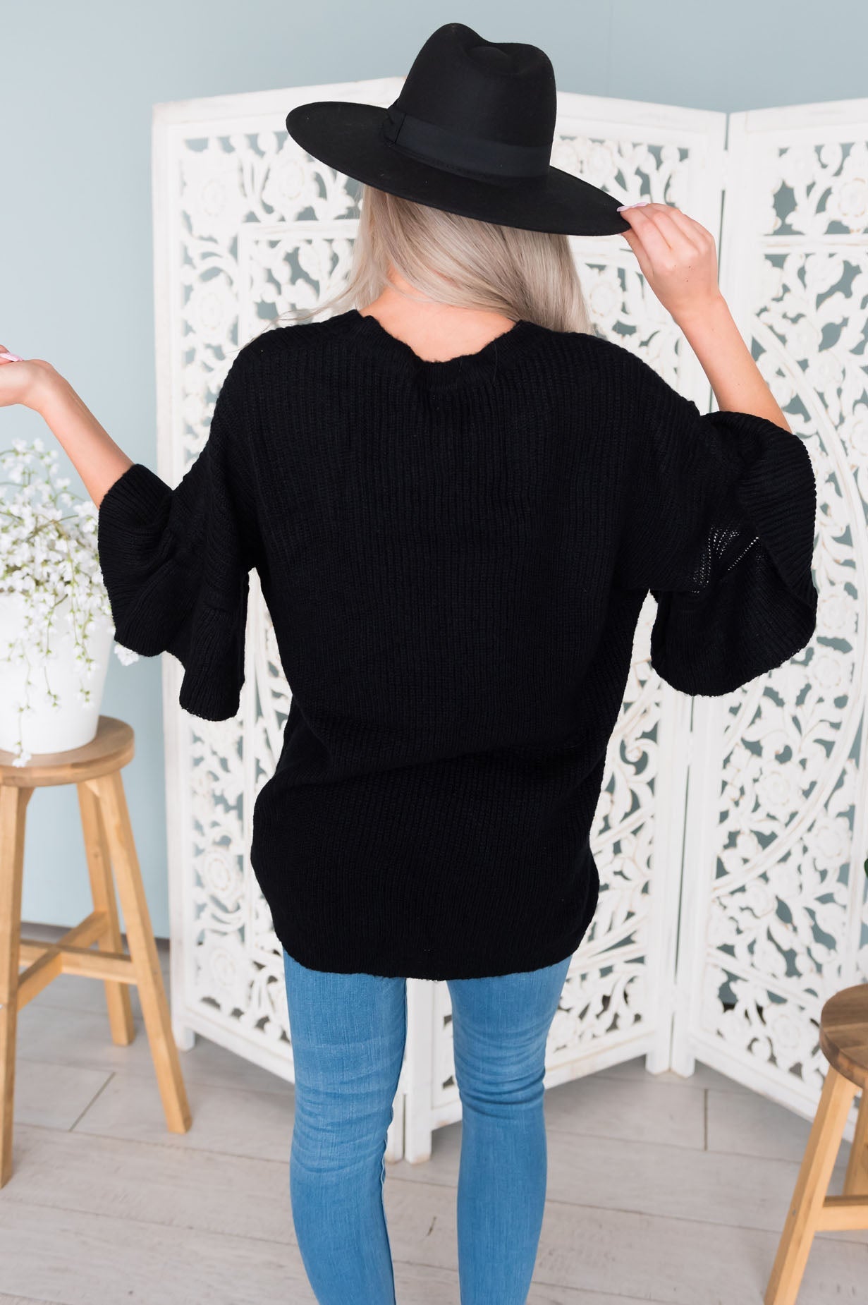 Look Close Modest Sweater Modest Dresses vendor-unknown