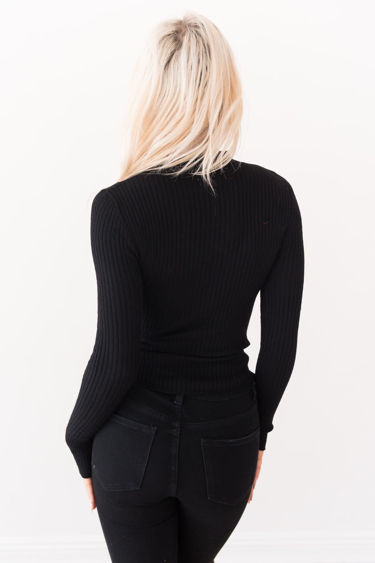 Keep Me Cozy Modest Turtleneck Modest Dresses vendor-unknown