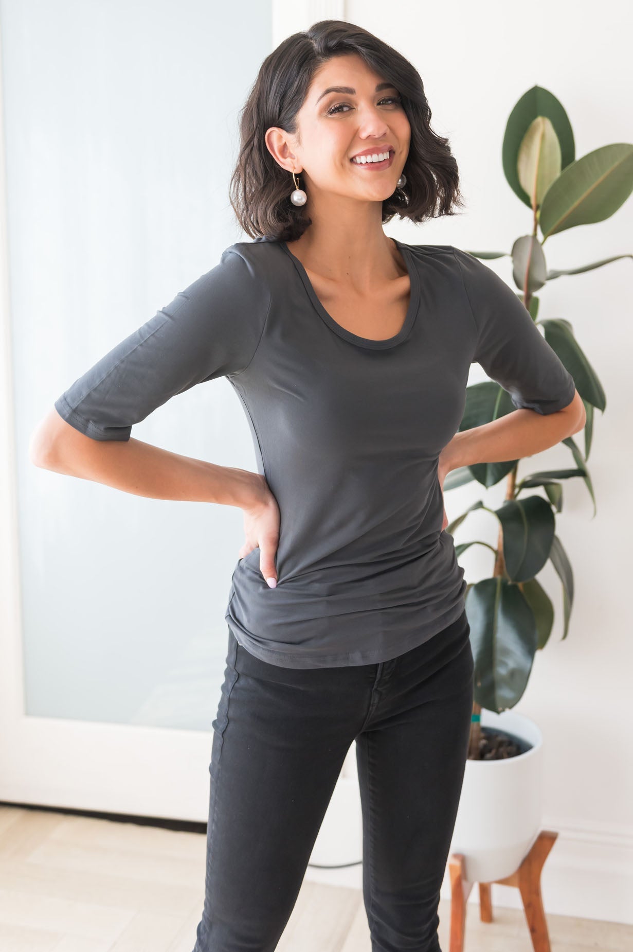 The Perfectly Matched Modest Top Tops vendor-unknown