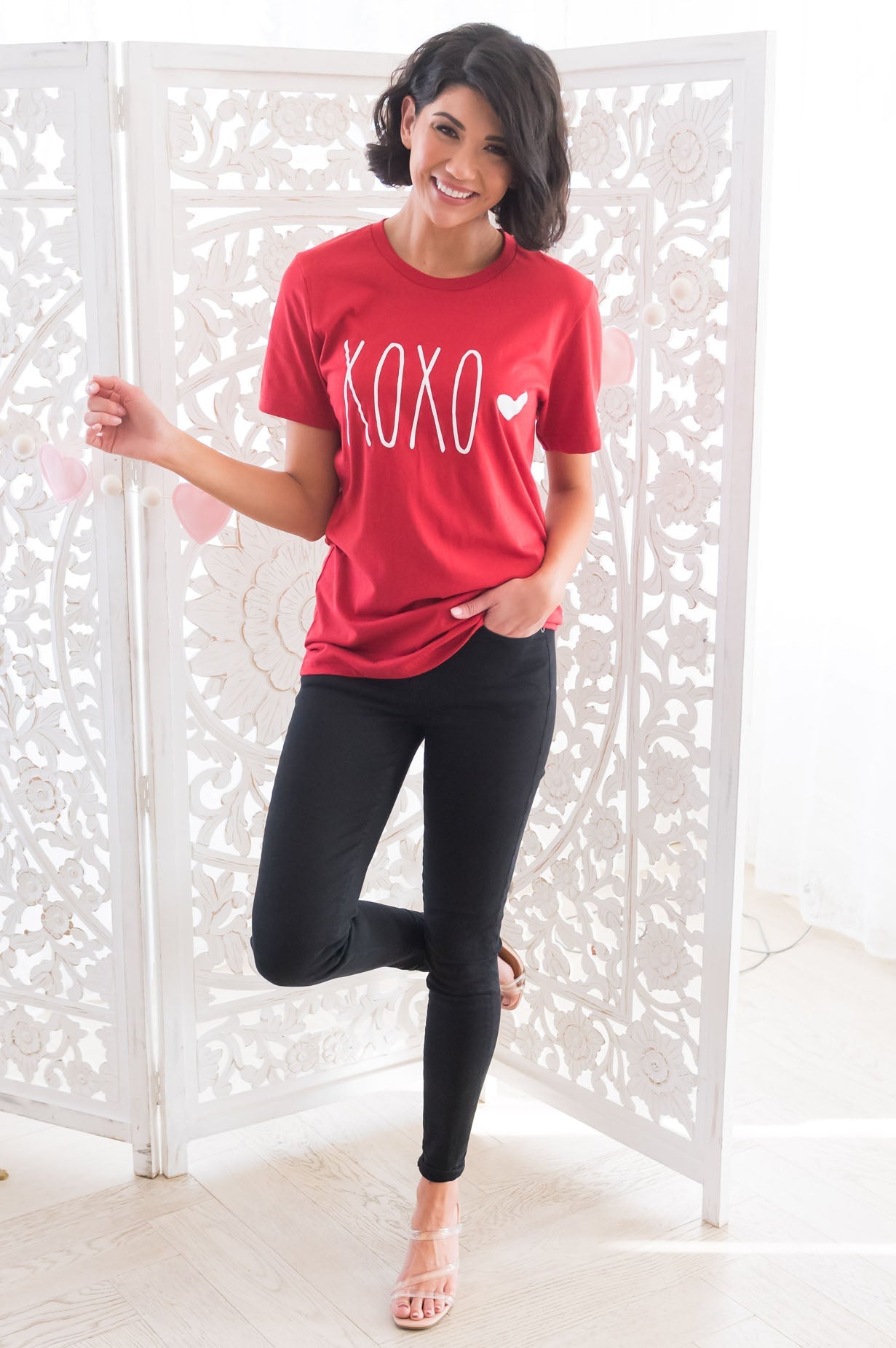 XOXO Modest Tee Modest Dresses vendor-unknown