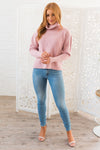Barely Basic Modest Sweater Tops vendor-unknown