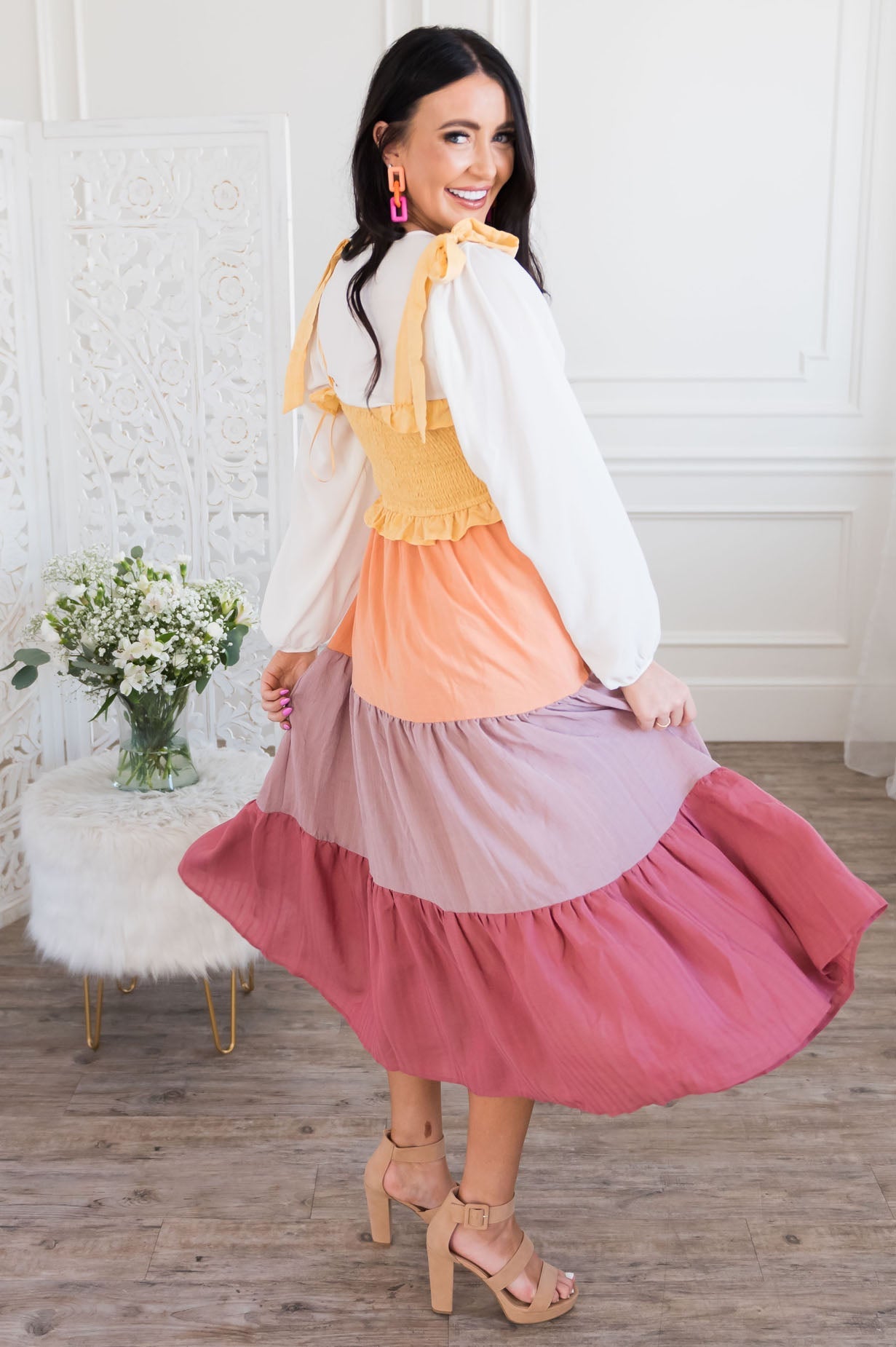 The Charlotta Modest Dresses vendor-unknown