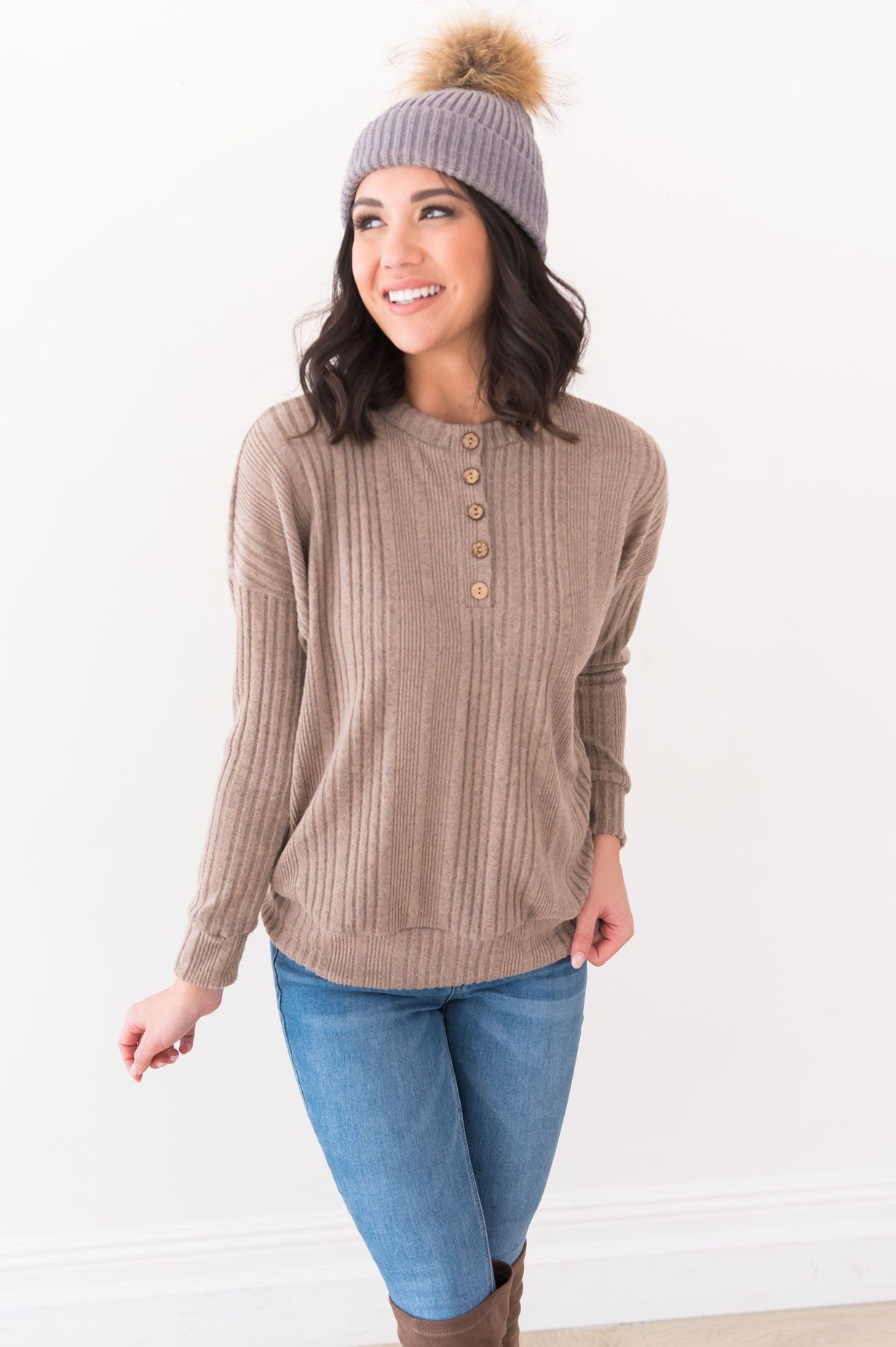 Pretty & Playful Modest Blouse Modest Dresses vendor-unknown