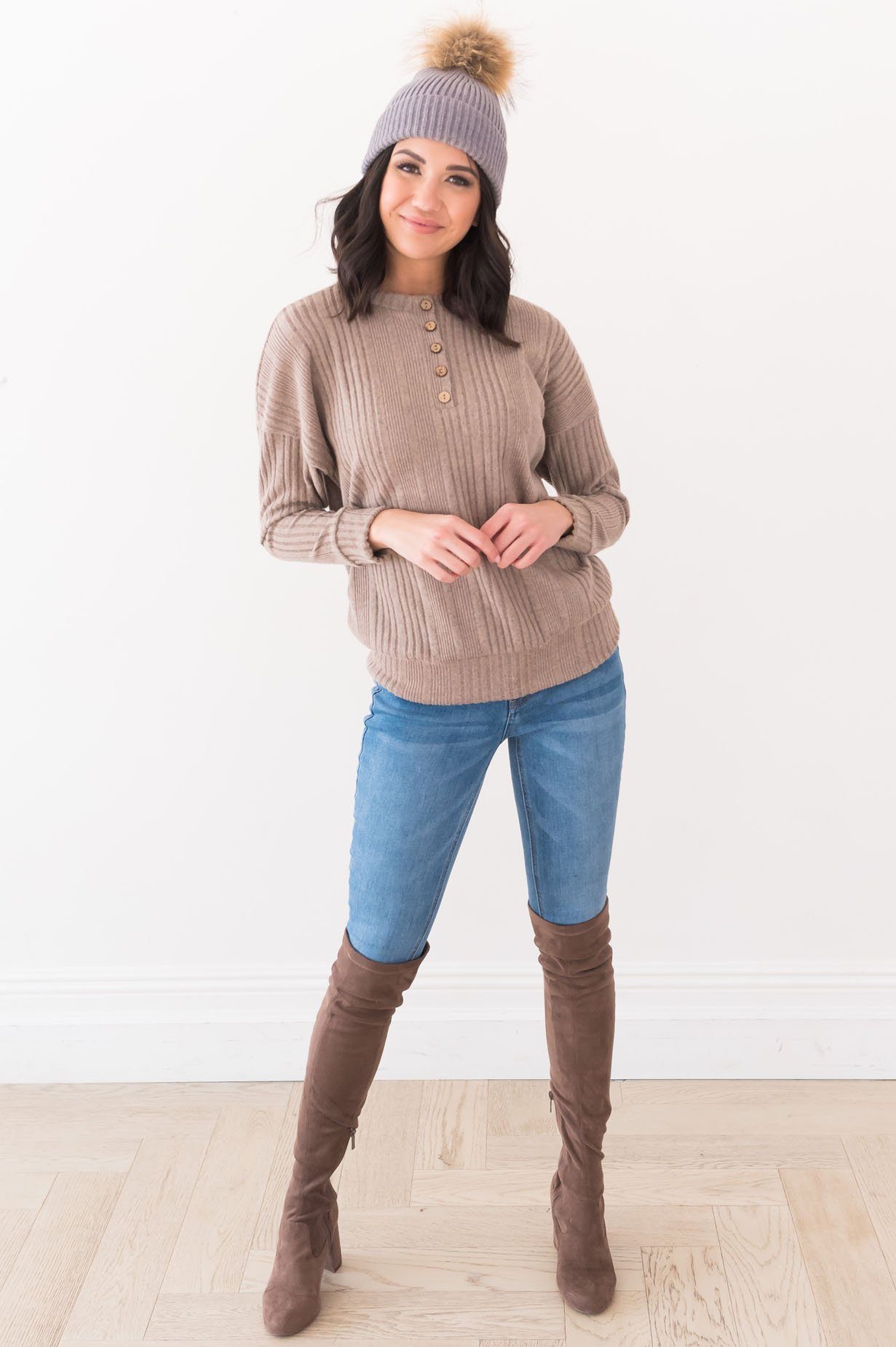 Pretty & Playful Modest Blouse Modest Dresses vendor-unknown