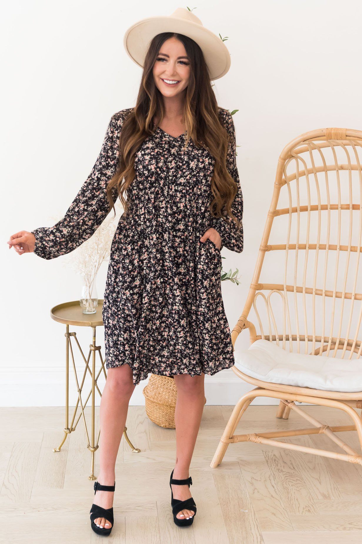 The Jelina Modest Dresses vendor-unknown