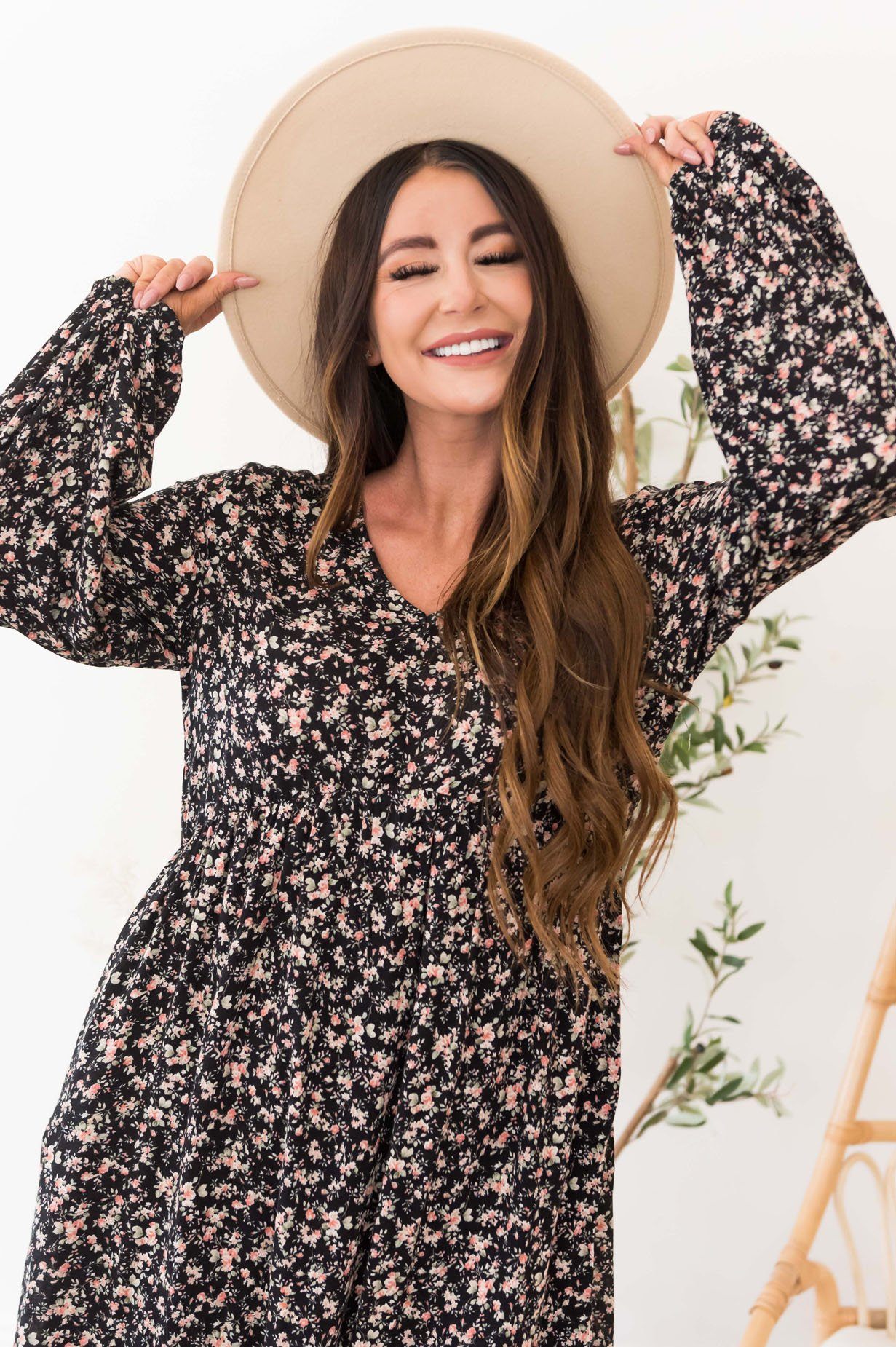 The Jelina Modest Dresses vendor-unknown