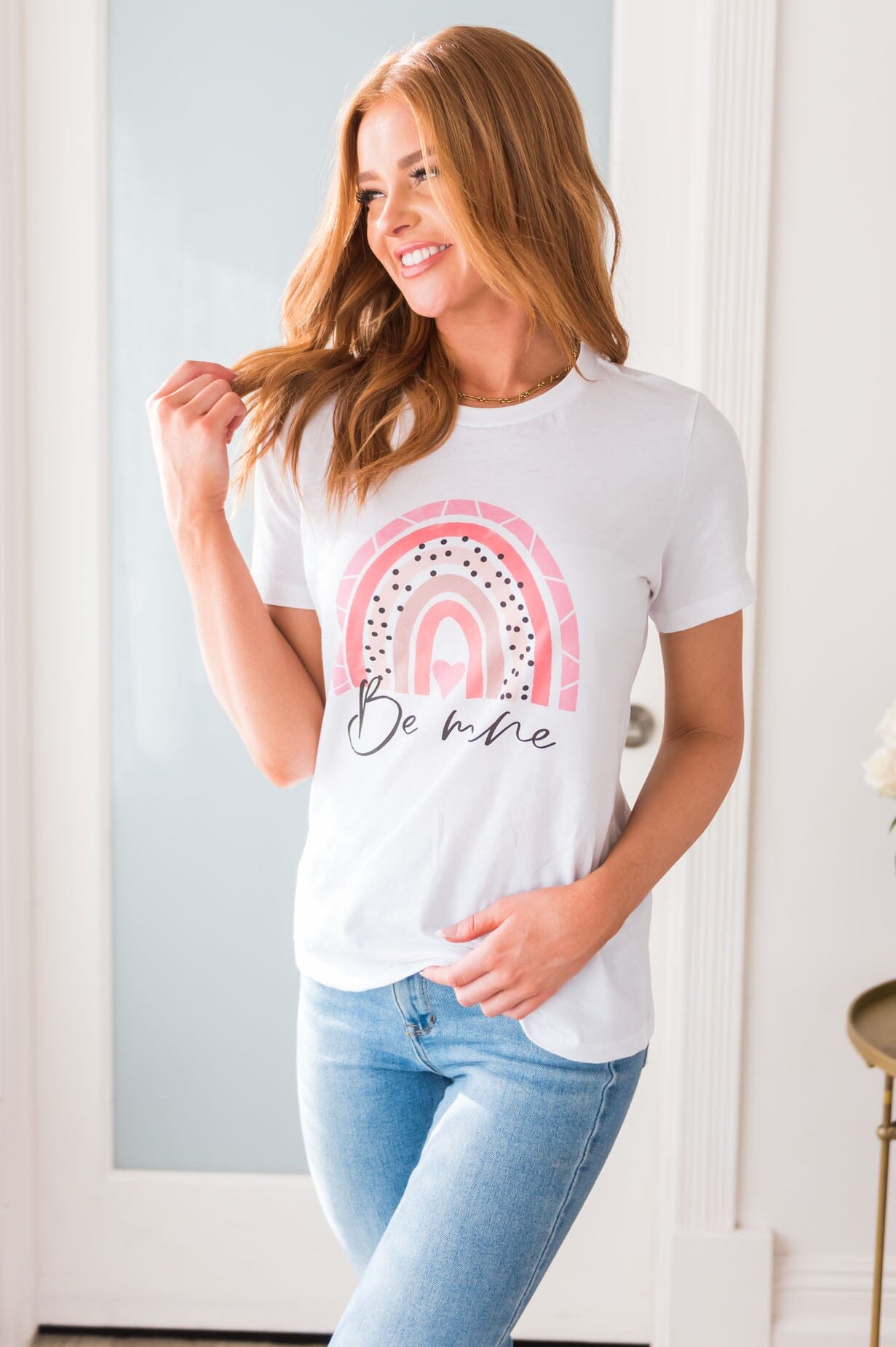 Rainbow Be Mine Modest Tee Modest Dresses vendor-unknown