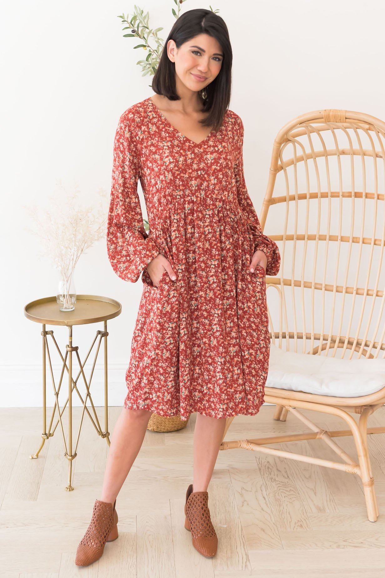 The Jelina Modest Dresses vendor-unknown