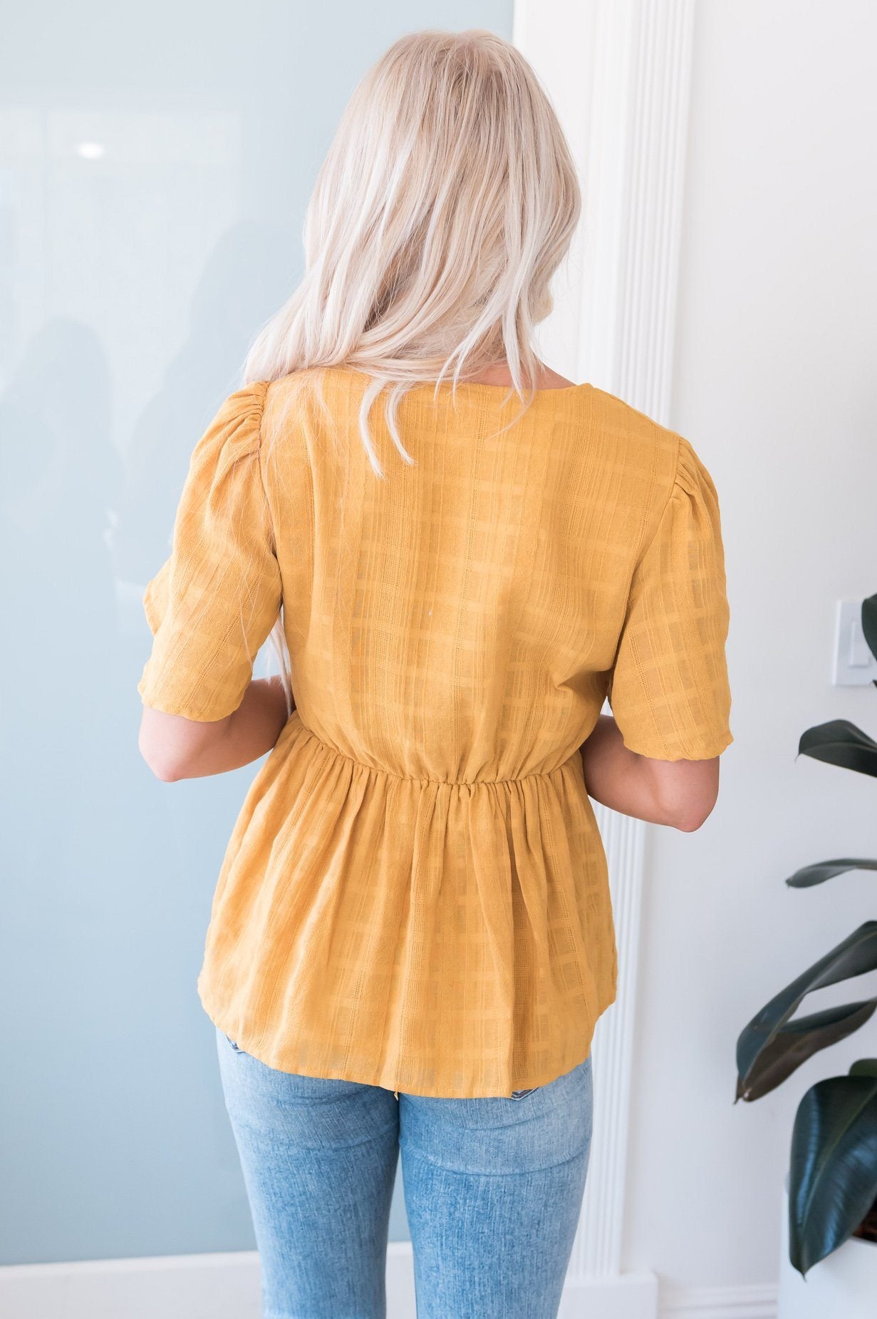 Hopeful Honey Modest Blouse Modest Dresses vendor-unknown