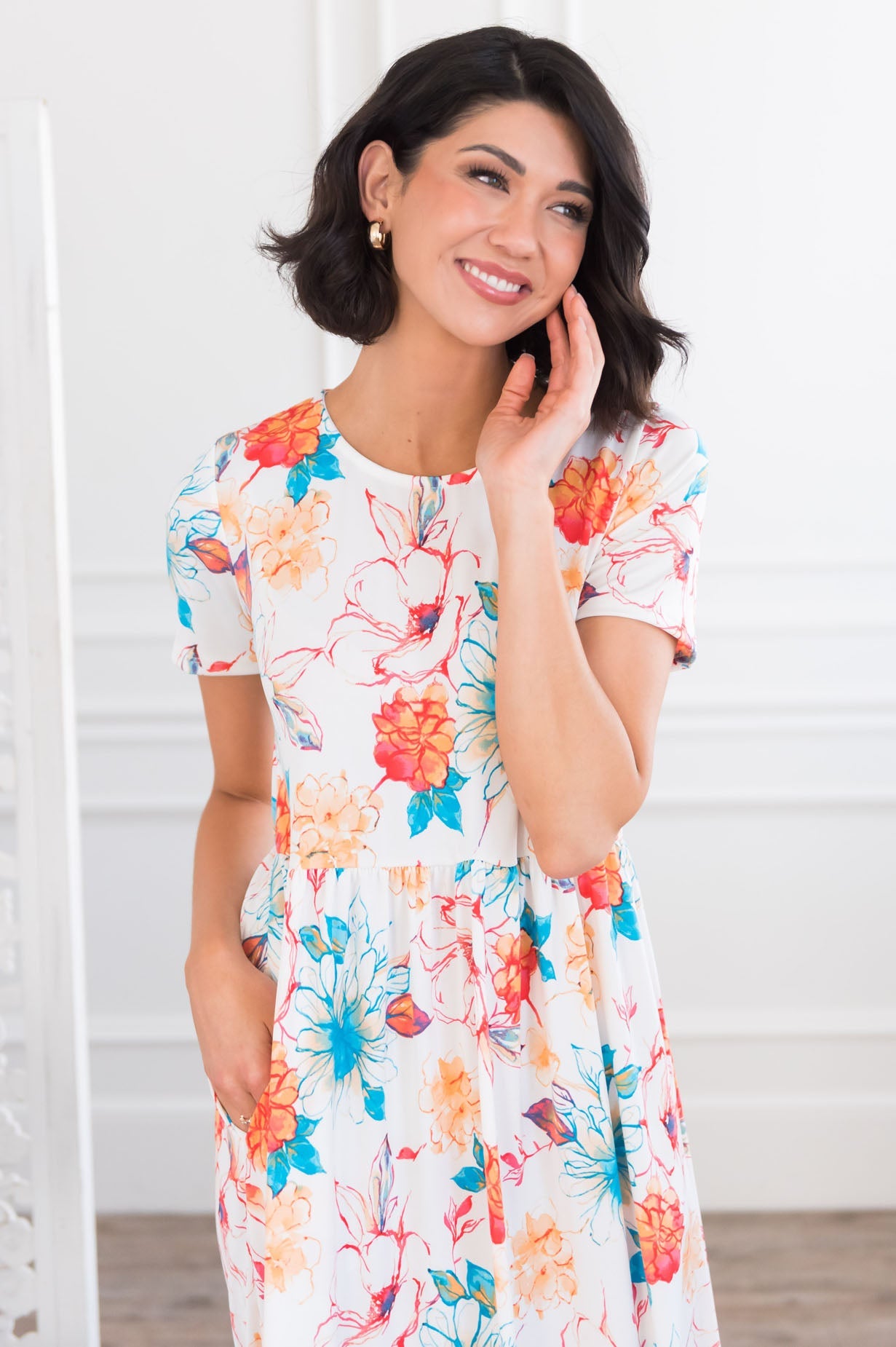 The Clarin Modest Dresses vendor-unknown