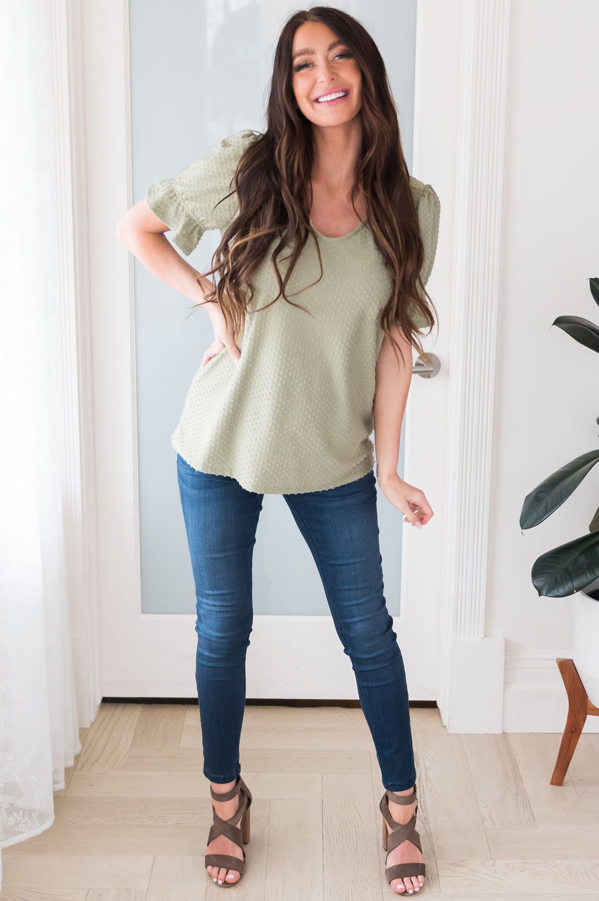 Big Things Ahead Modest Top Modest Dresses vendor-unknown