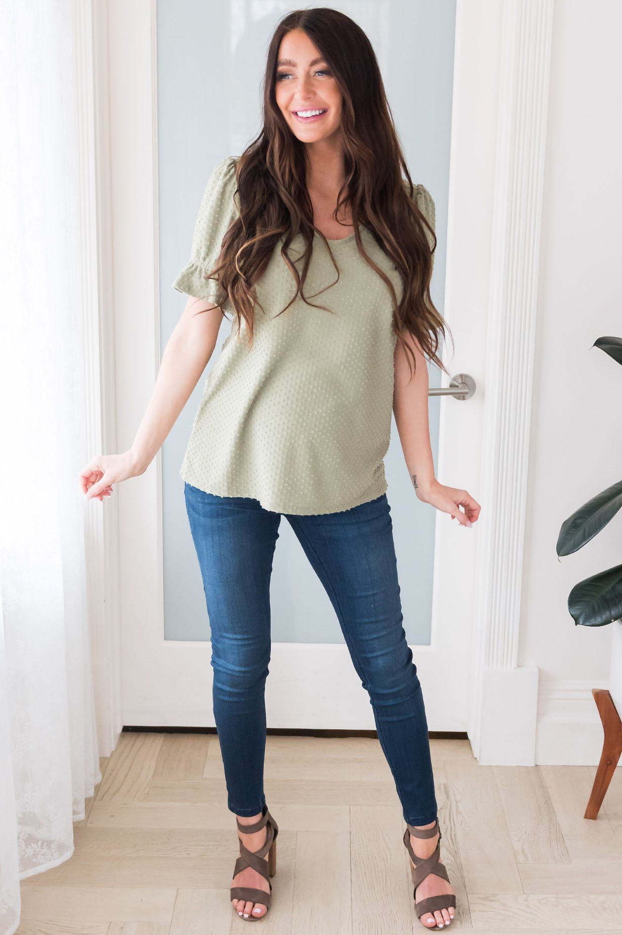 Big Things Ahead Modest Top Modest Dresses vendor-unknown