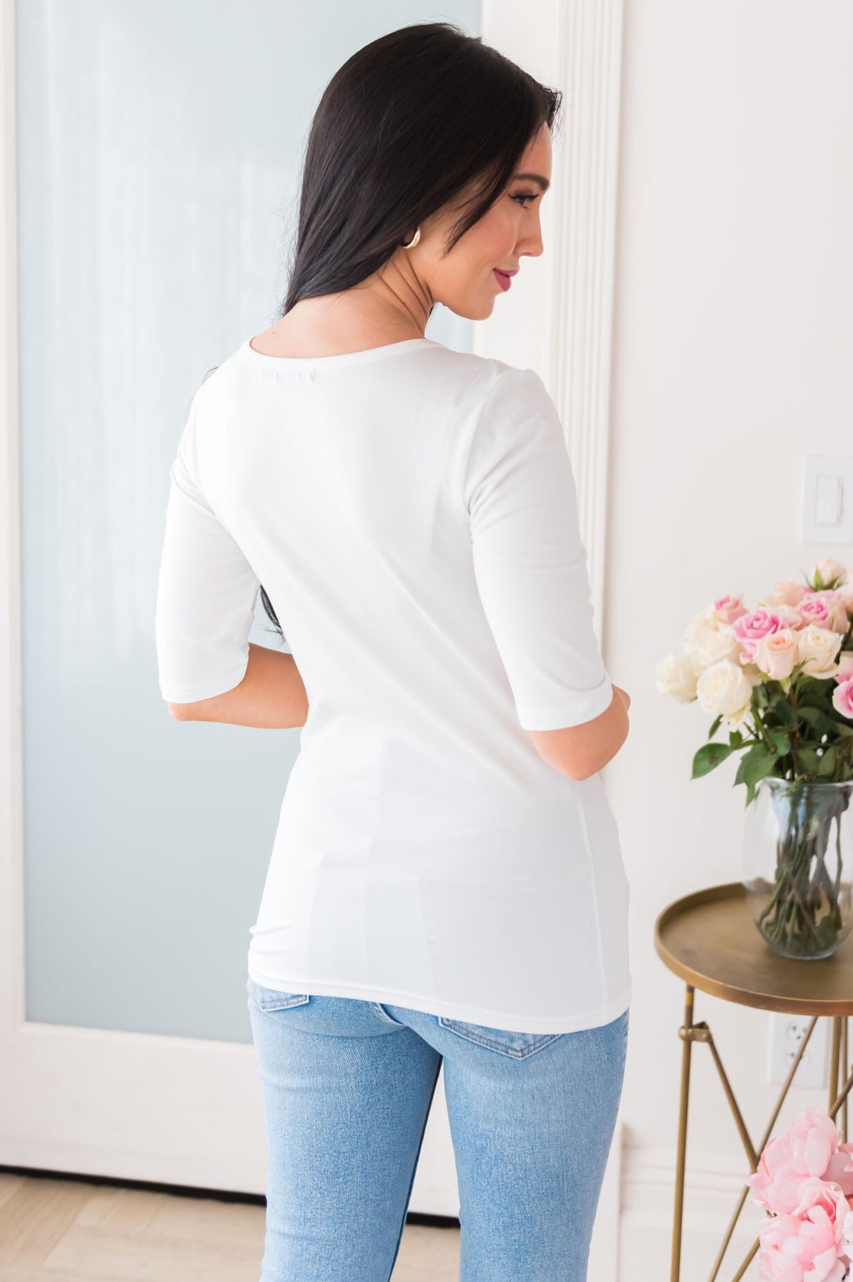 The Perfectly Matched Modest Top Tops vendor-unknown