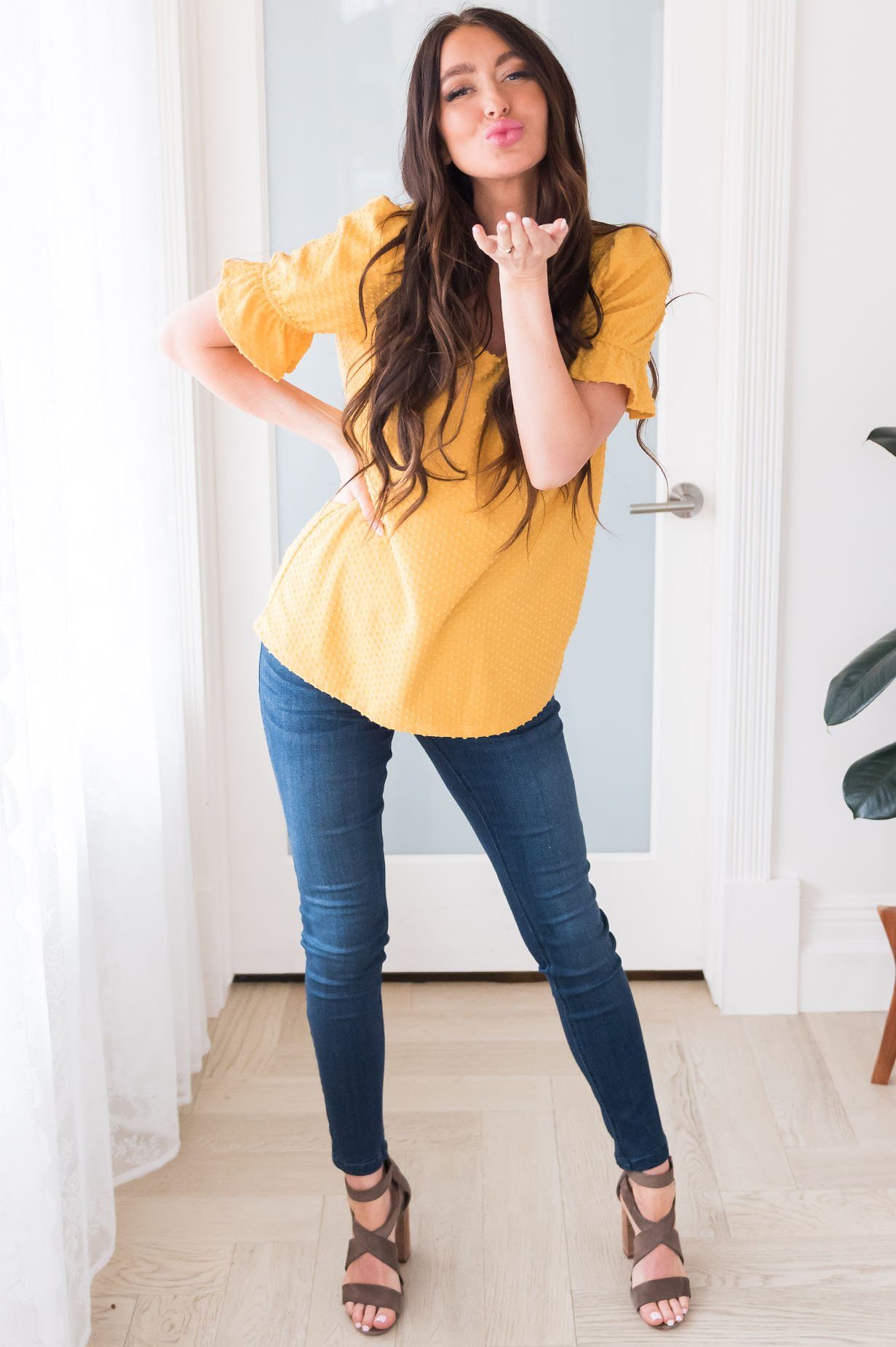 Big Things Ahead Modest Top Modest Dresses rebornj