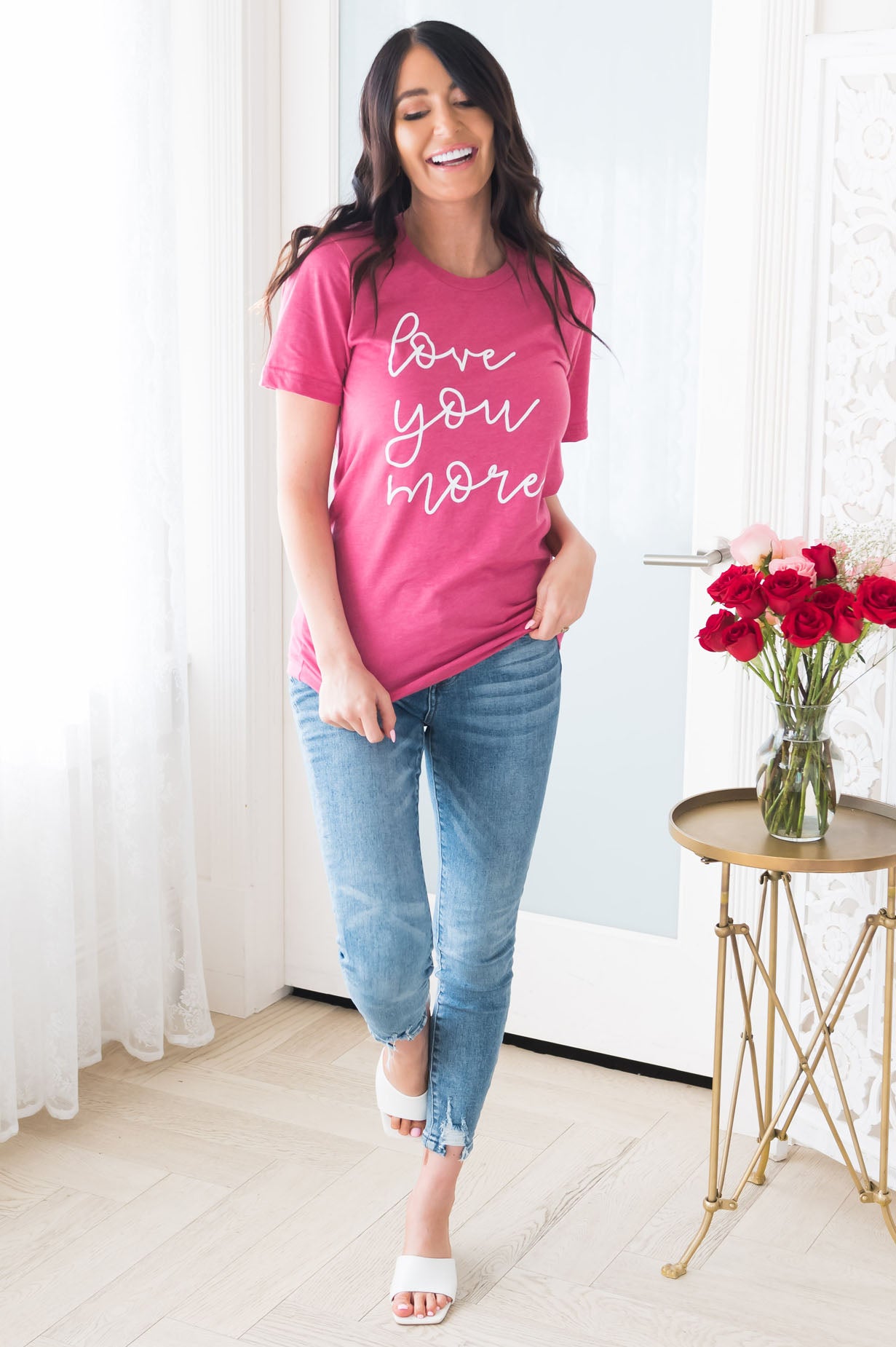 Love You More Modest Tee Modest Dresses vendor-unknown