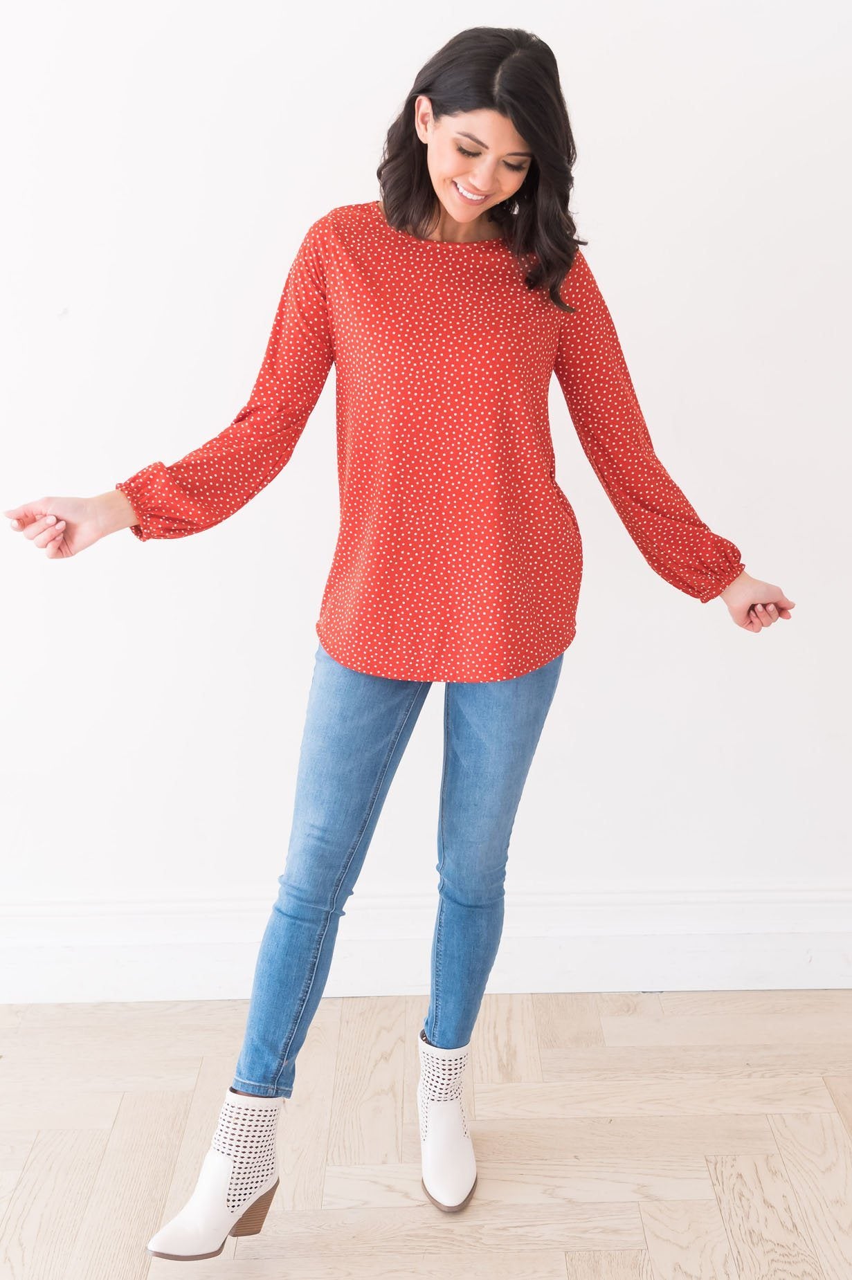 Beside You Modest Blouse Modest Dresses vendor-unknown