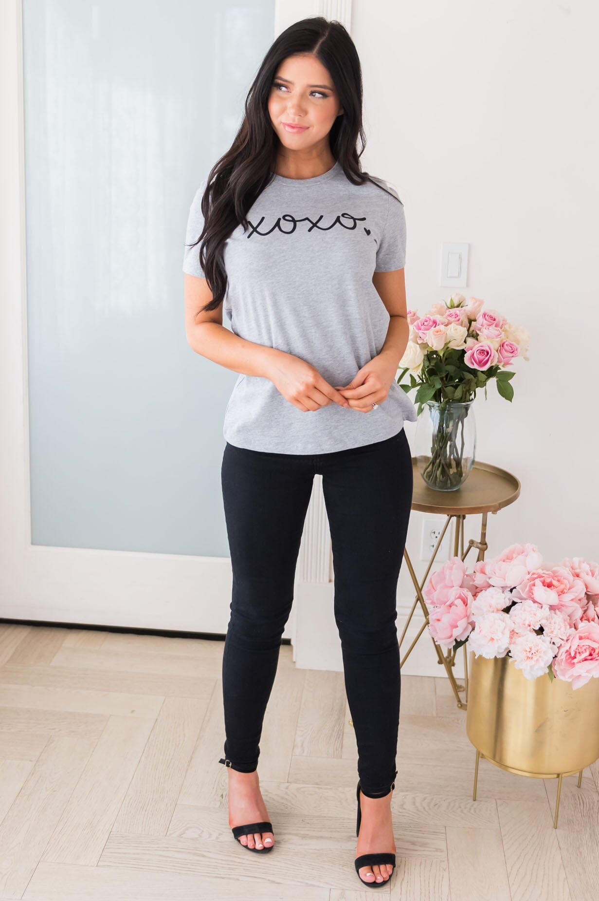 It's All About Those X's & O's Modest Tee Modest Dresses vendor-unknown