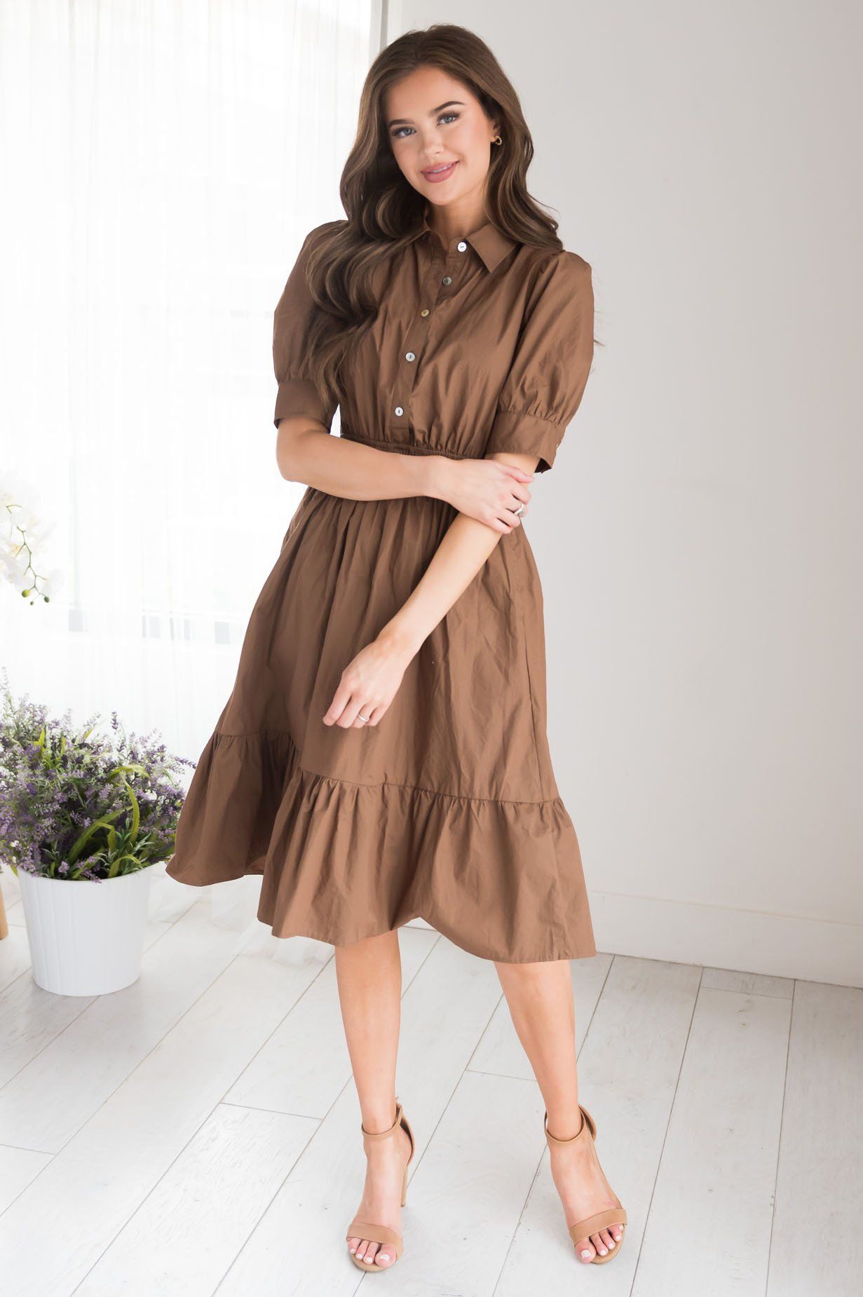 The Valeria Modest Dresses vendor-unknown