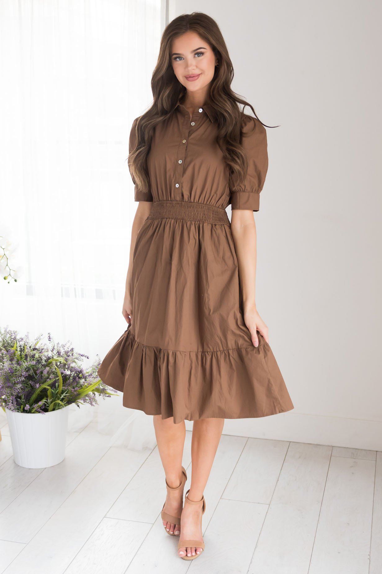 The Valeria Modest Dresses vendor-unknown