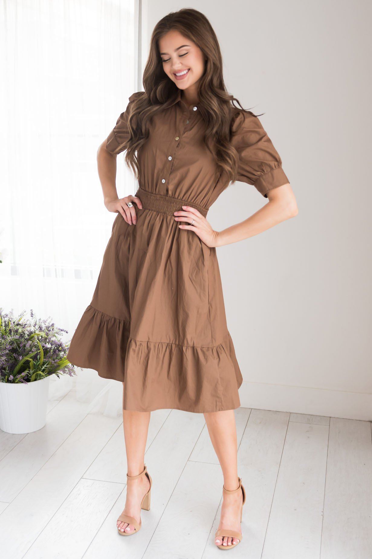 The Valeria Modest Dresses vendor-unknown