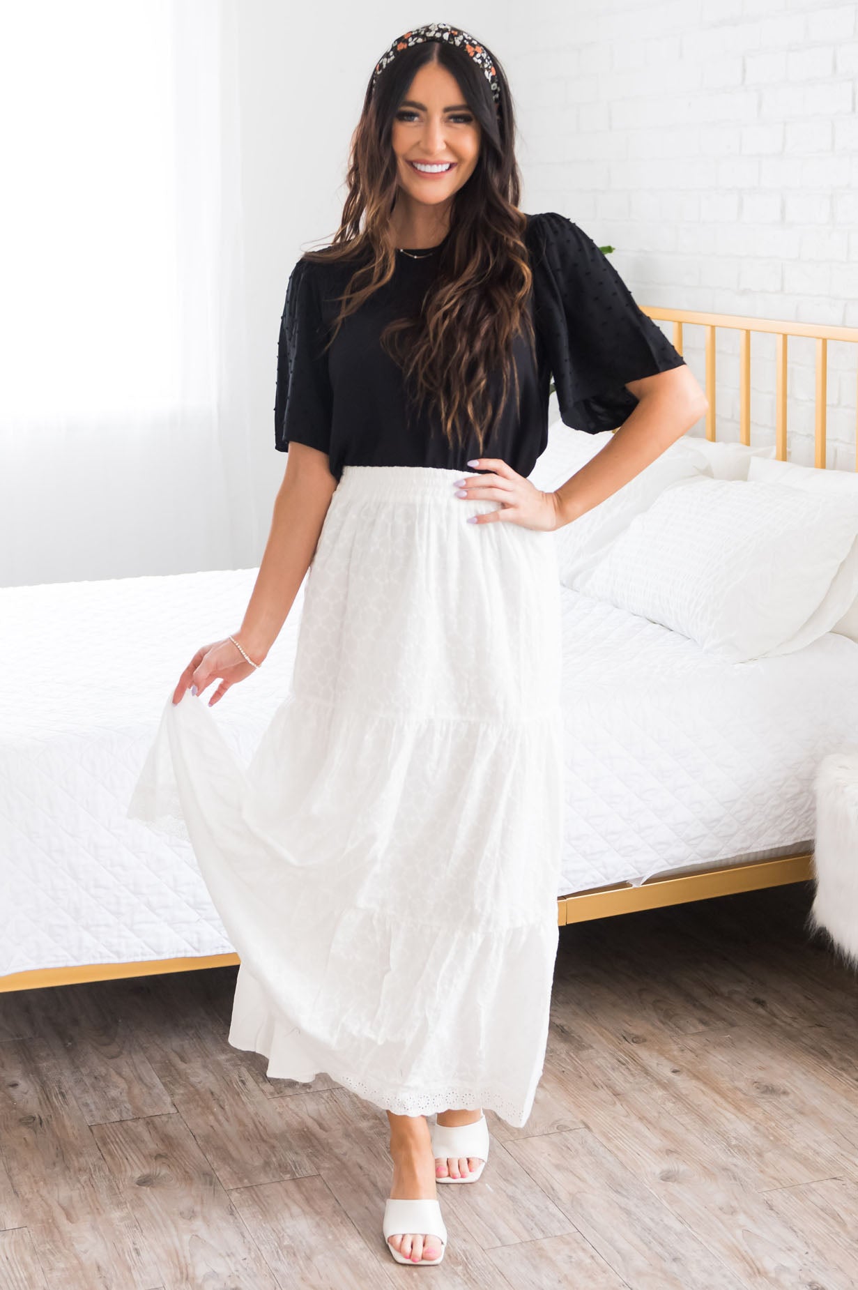 Always A Step Ahead Modest Skirt Skirts vendor-unknown