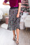 Confetti Love Modest Sequin Skirt Skirts vendor-unknown
