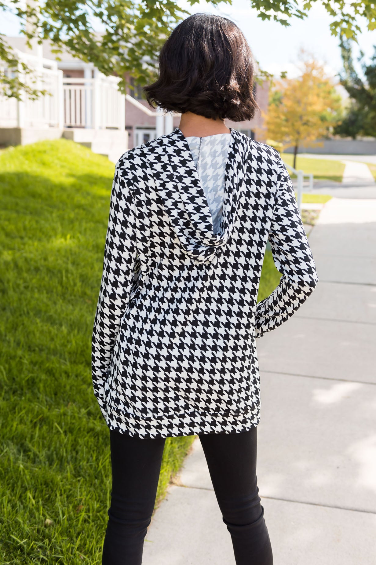 Out & About Modest Lightweight Hoodie Tops vendor-unknown