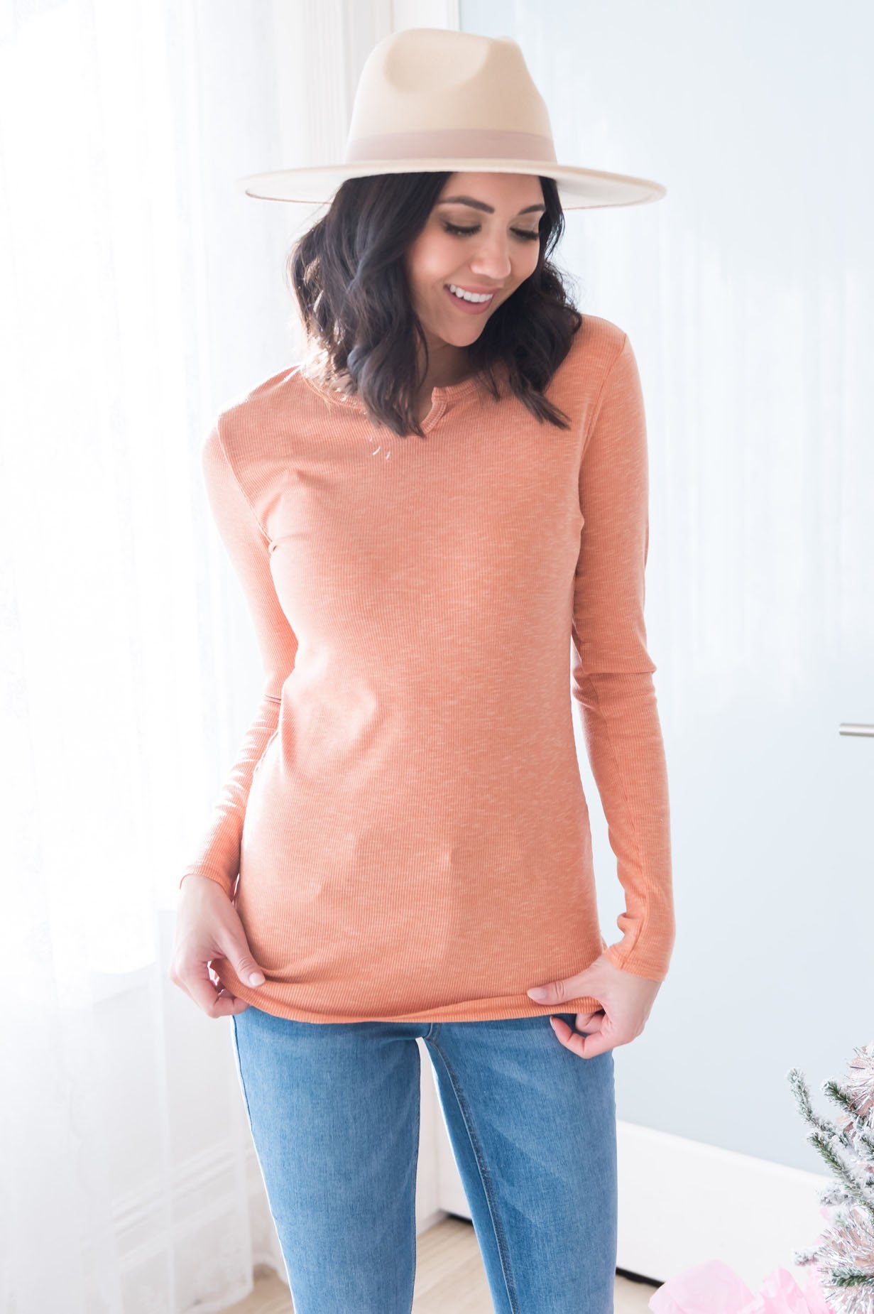 At Your Leisure Modest Blouse Modest Dresses vendor-unknown