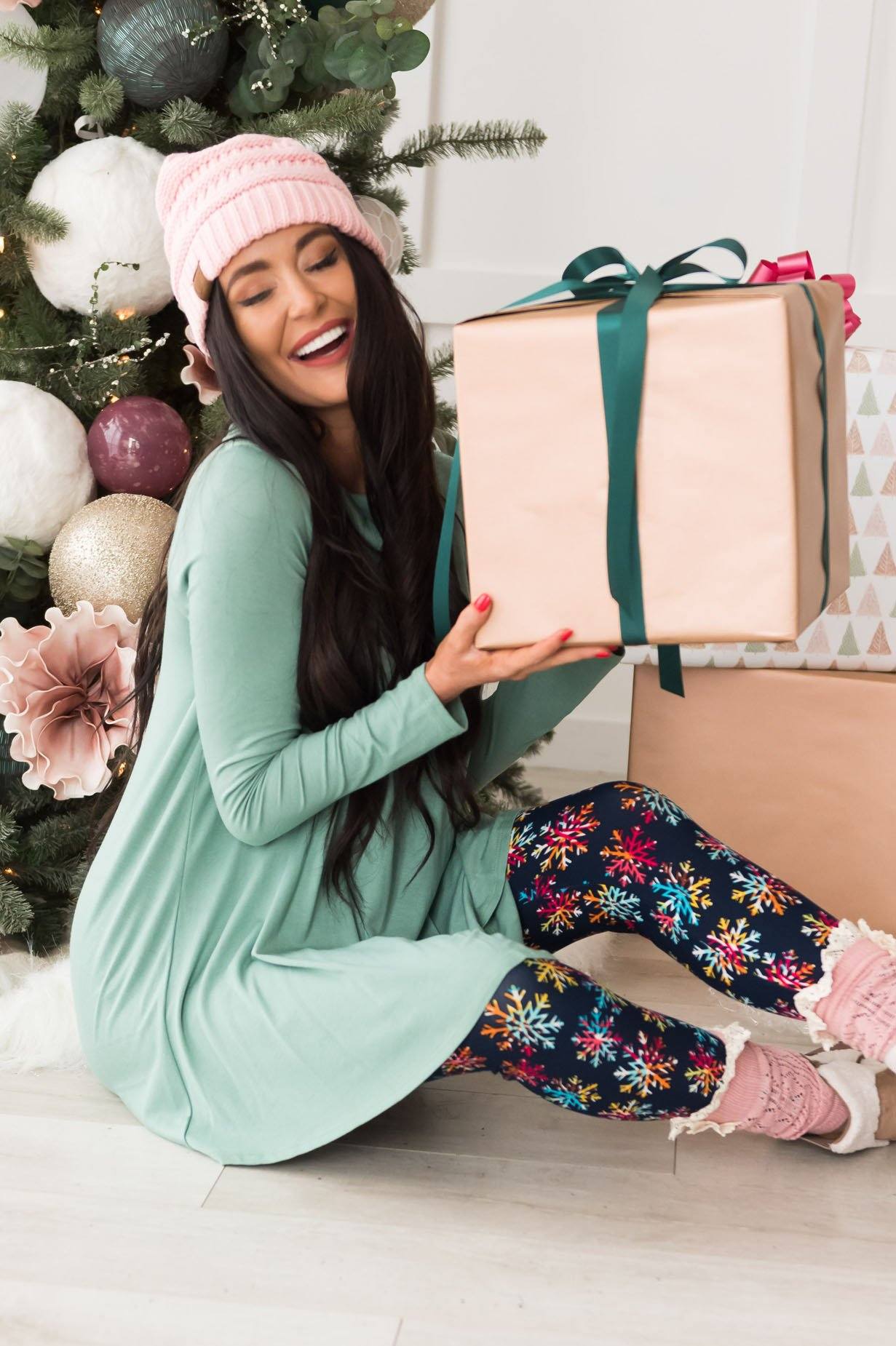 Snowy Snuggles Outfit-In-A-Bag #2 Tops vendor-unknown