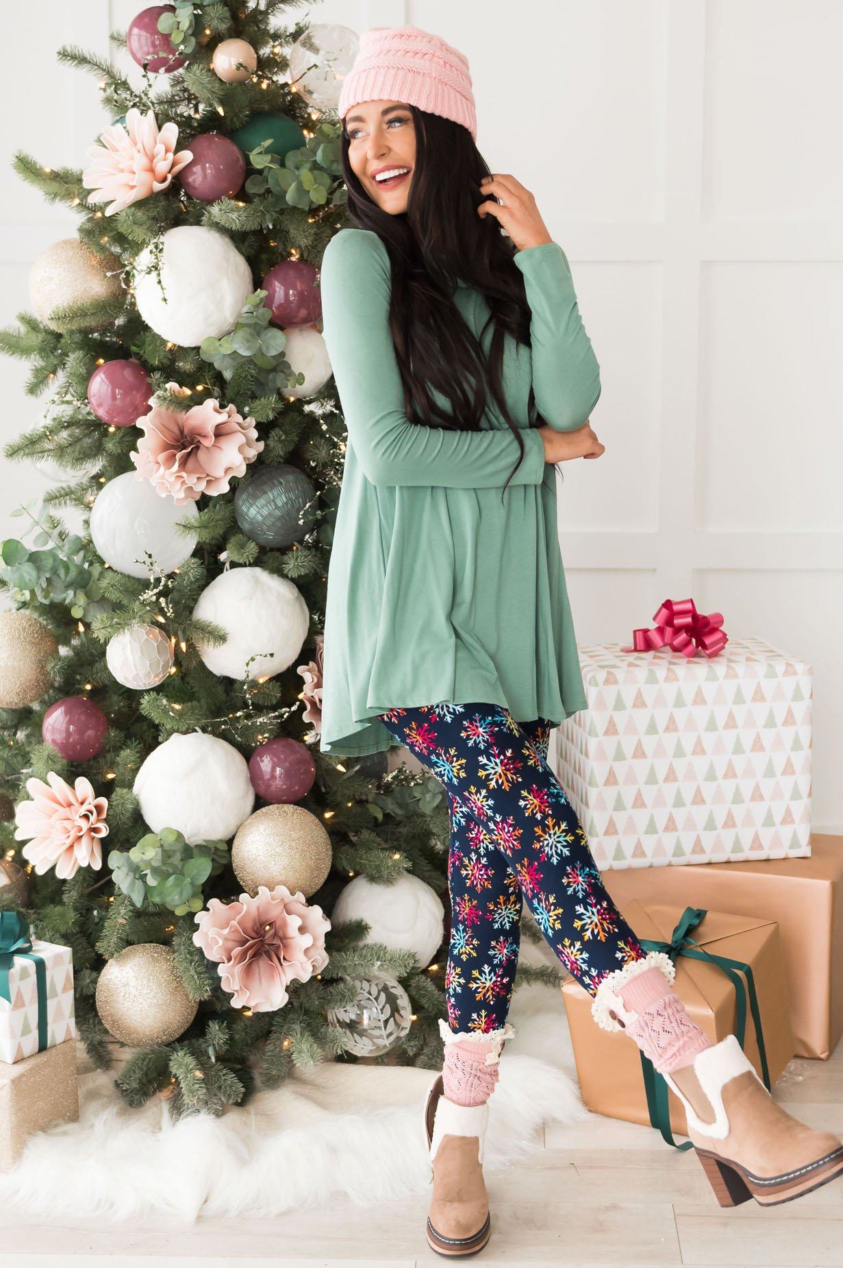 Snowy Snuggles Outfit-In-A-Bag #2 Tops vendor-unknown