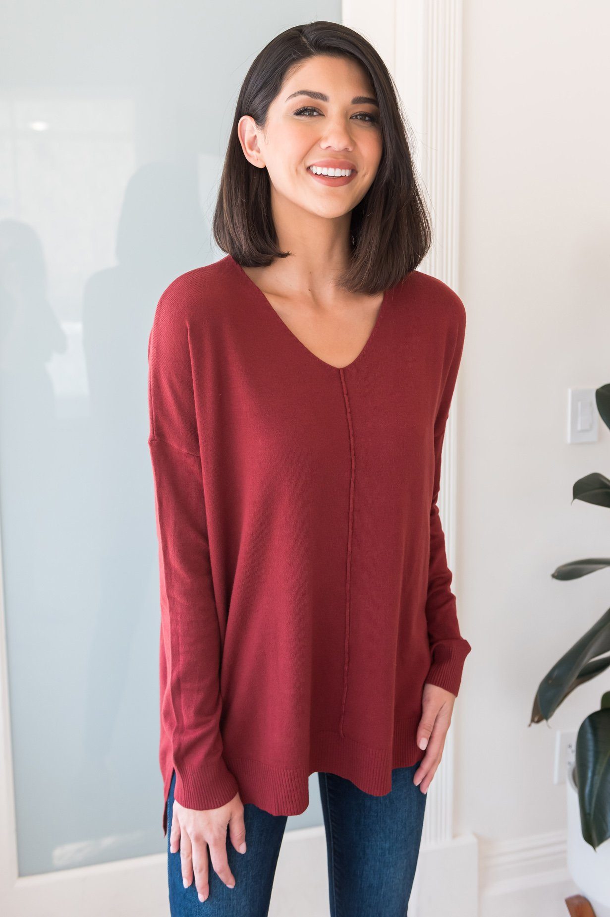 Harvest Season Modest Sweater 4405 Tops vendor-unknown