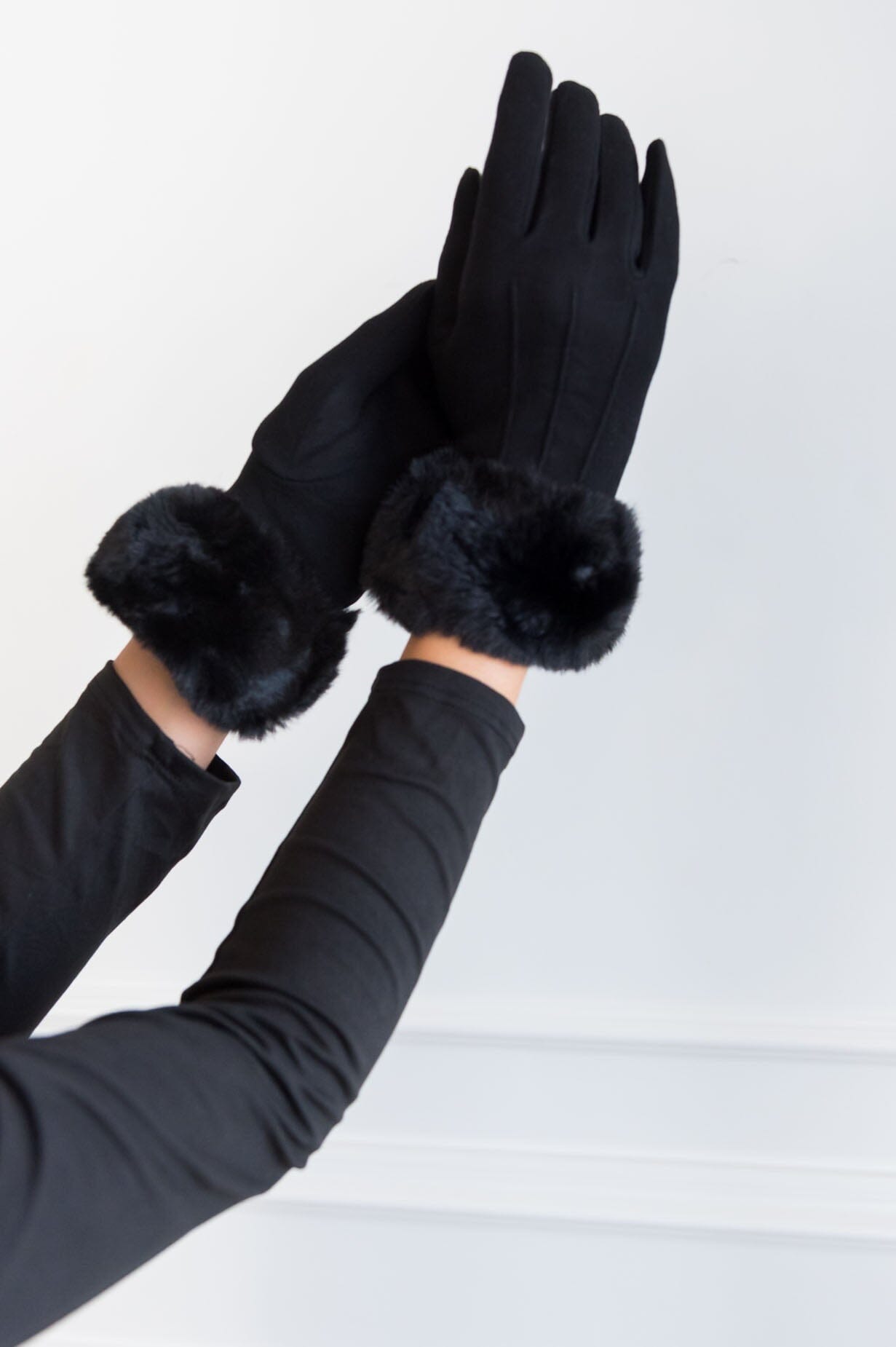 Classy Christmas Cuff Gloves Accessories & Shoes vendor-unknown