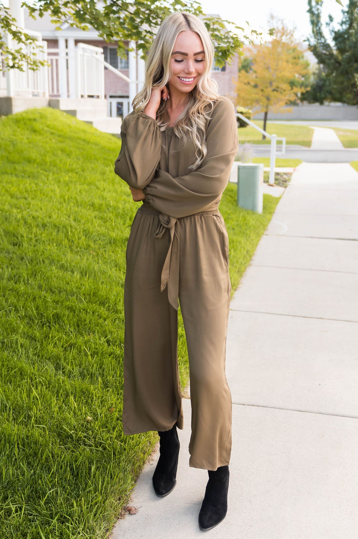 The Kris Modest Jumpsuit Modest Dresses vendor-unknown