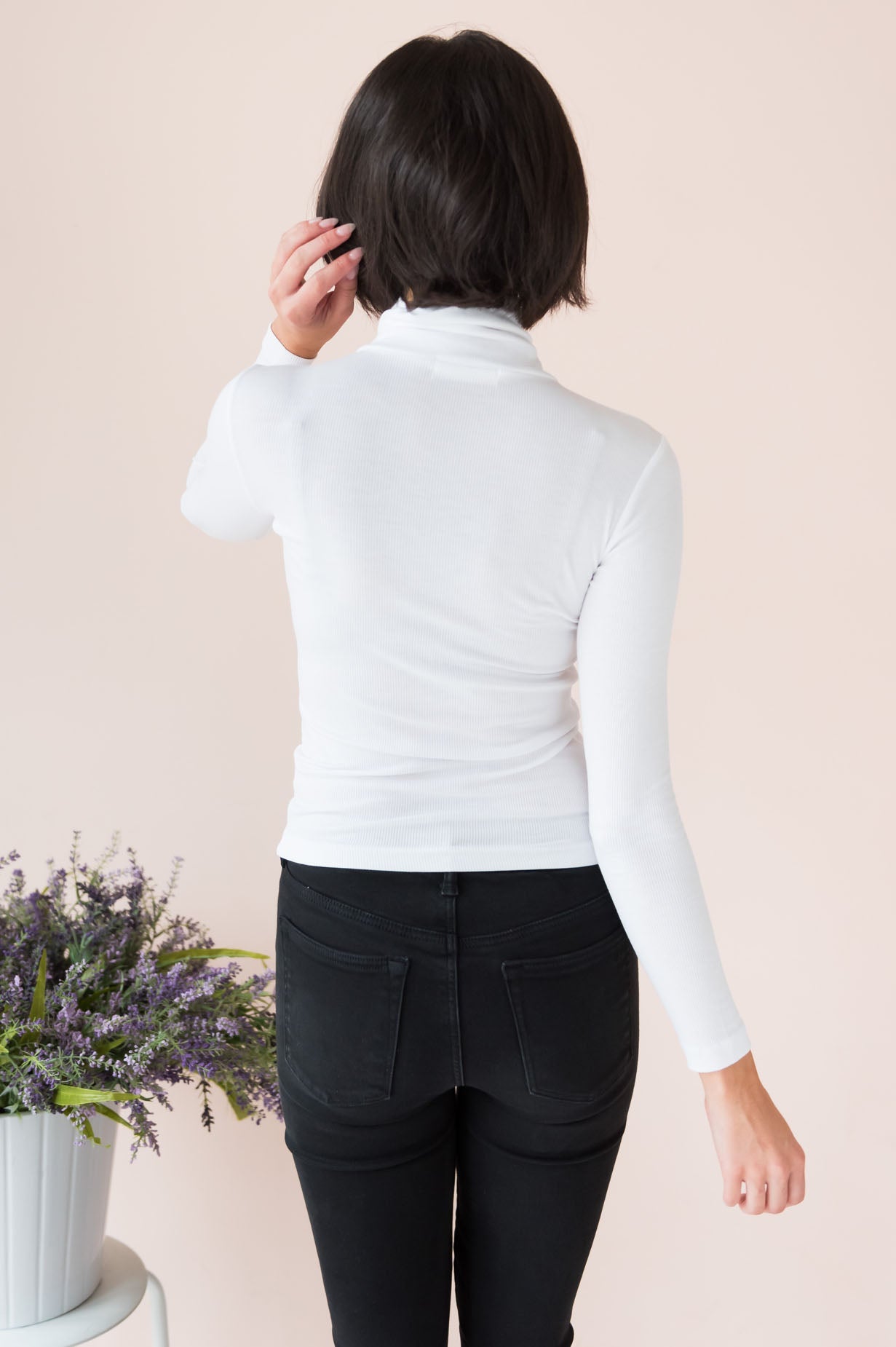 Sway Me Away Modest Turtleneck Top Modest Dresses vendor-unknown