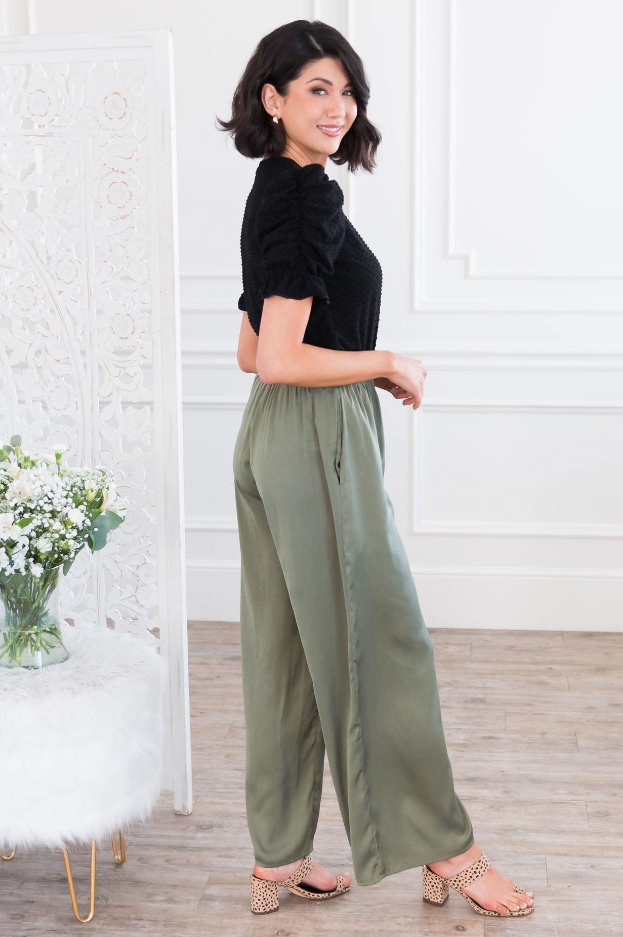 Beautiful Day Modest Wide Leg Pants Modest Dresses vendor-unknown