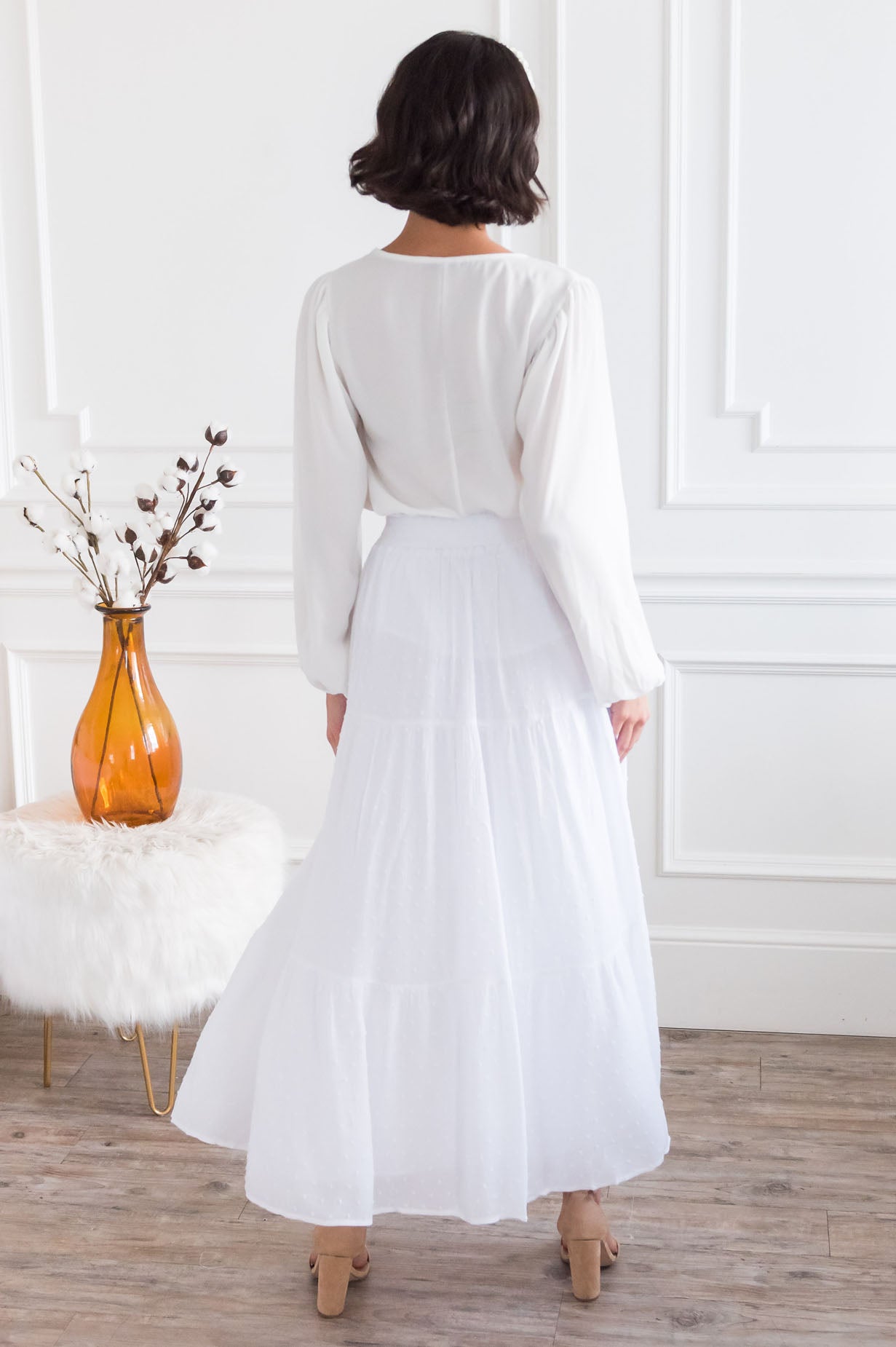 Happiness Is All Around Modest Skirt Skirts vendor-unknown