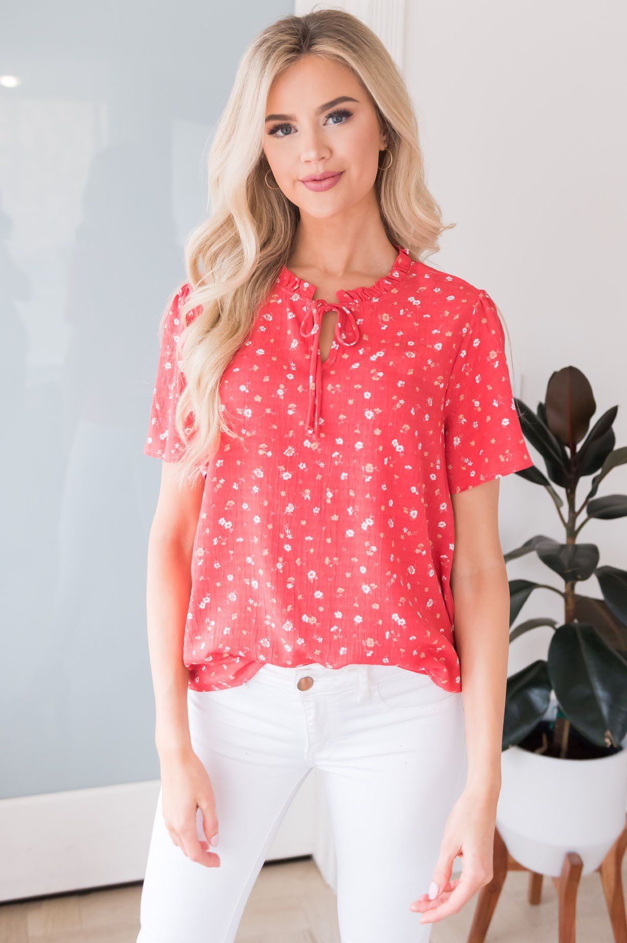 On Your Way Modest blouse Modest Dresses vendor-unknown