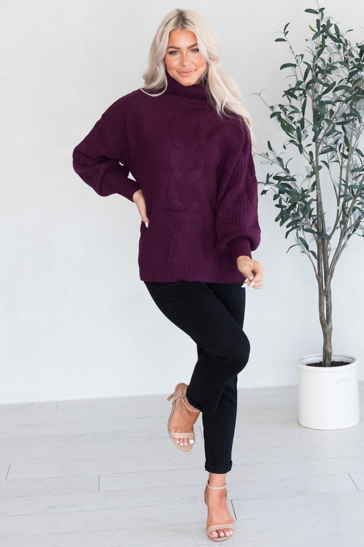 All My Love Modest Sweater Modest Dresses vendor-unknown