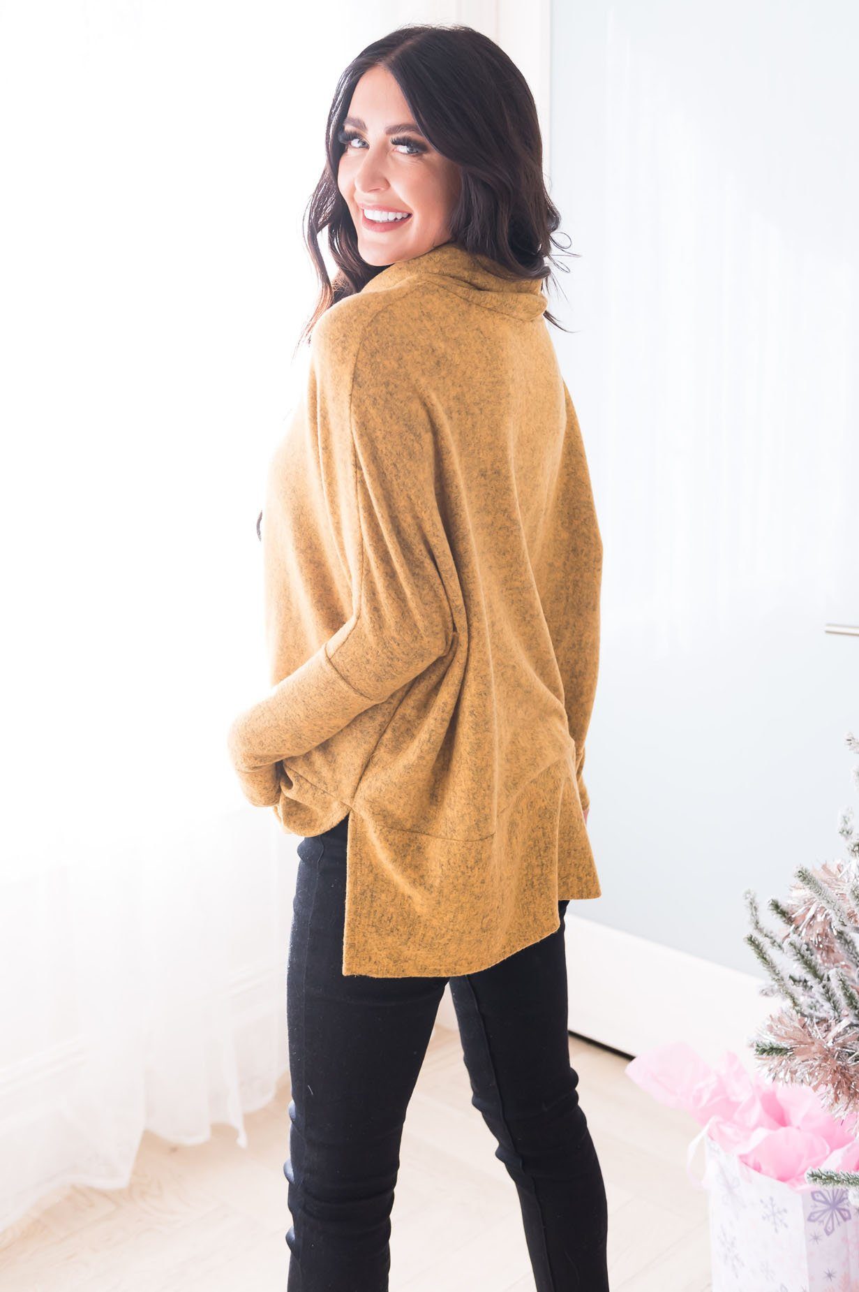 Sweet Ambition Modest Turtleneck Modest Dresses vendor-unknown