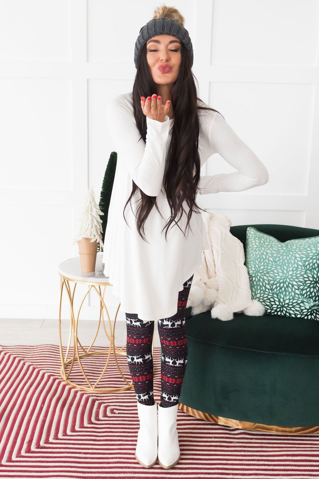 Snowy Snuggles Outfit-In-A-Bag #9 Tops vendor-unknown