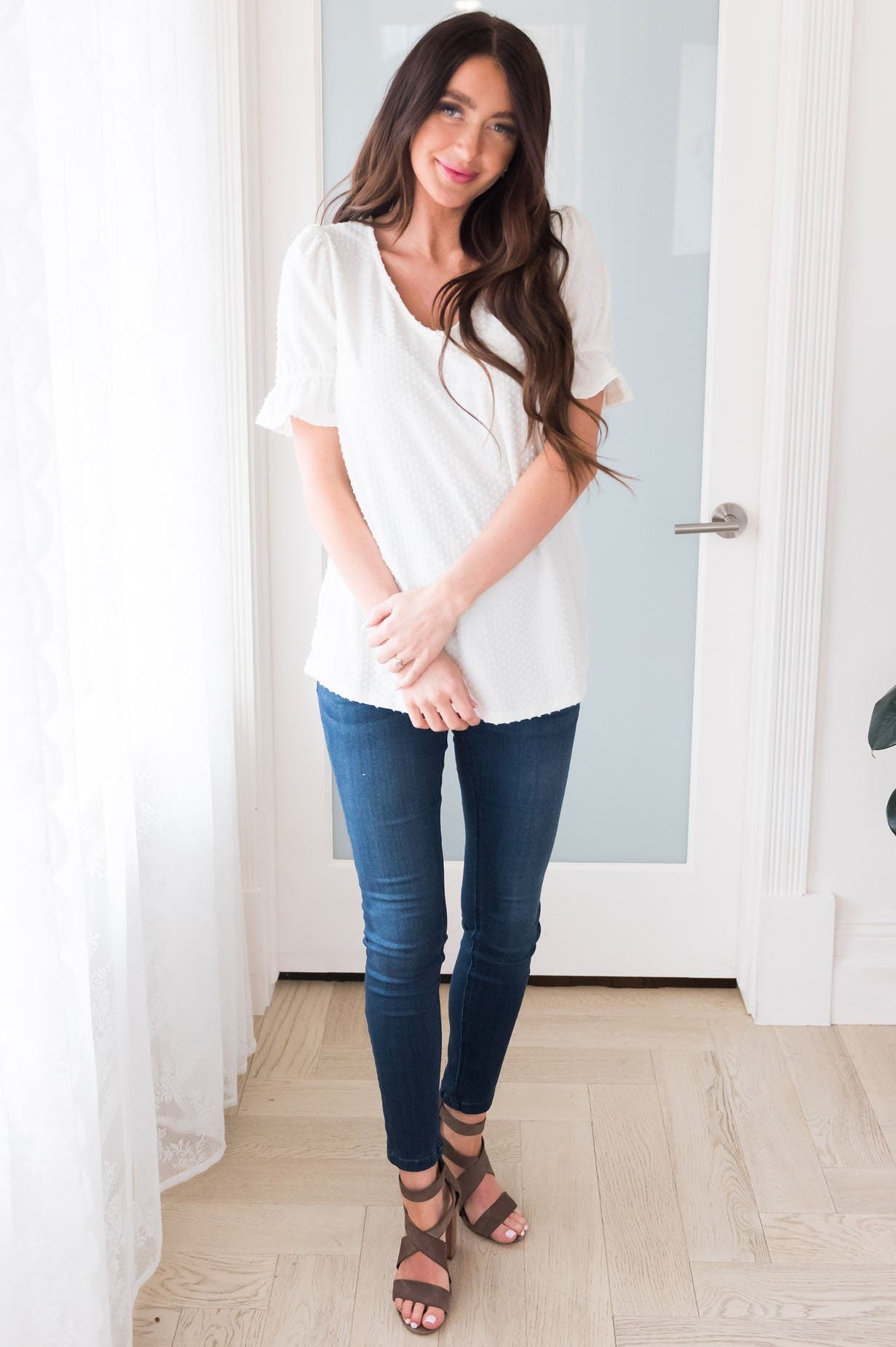 Big Things Ahead Modest Top Modest Dresses vendor-unknown