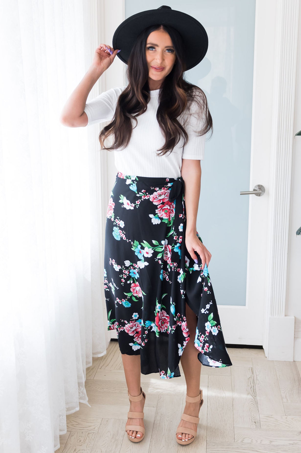 Made For More Modest Wrap Skirt Skirts vendor-unknown