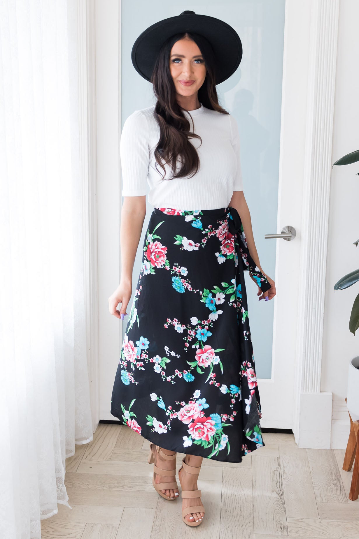 Made For More Modest Wrap Skirt Skirts vendor-unknown
