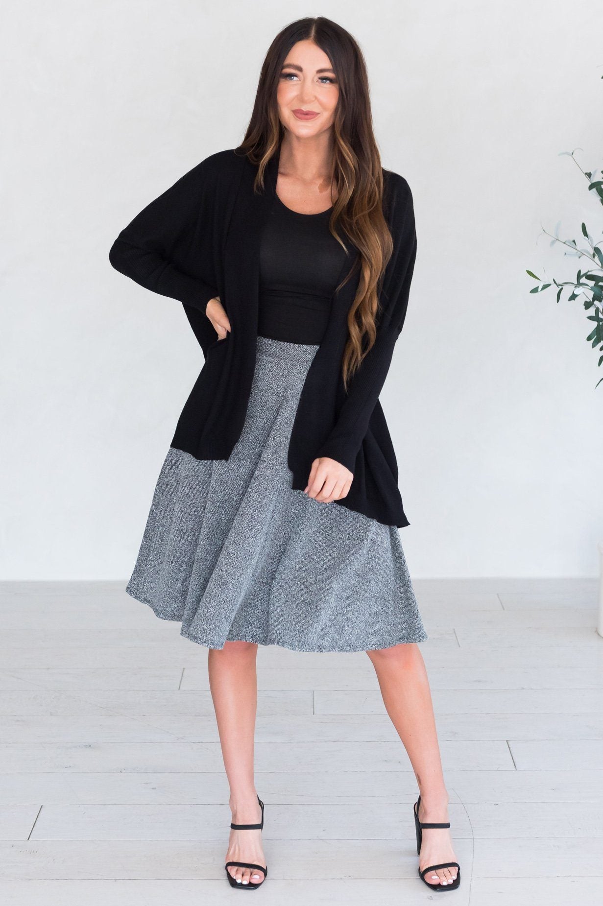 Admired Always Modest Cardigan Tops vendor-unknown