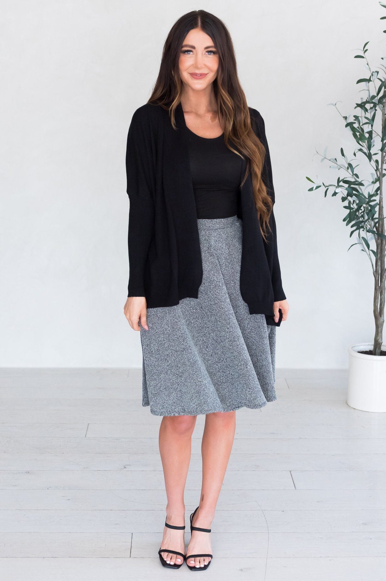 Admired Always Modest Cardigan Tops vendor-unknown