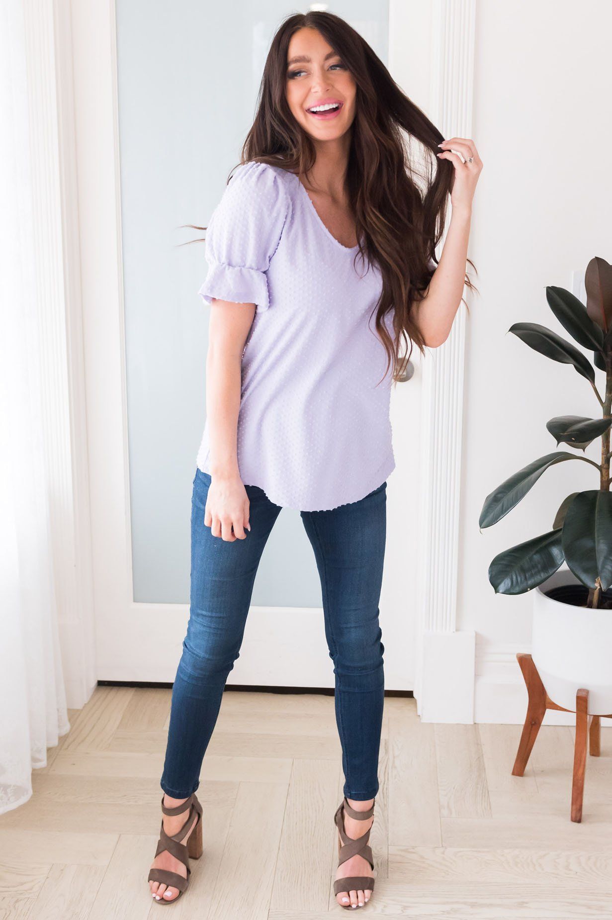 Big Things Ahead Modest Top Modest Dresses vendor-unknown