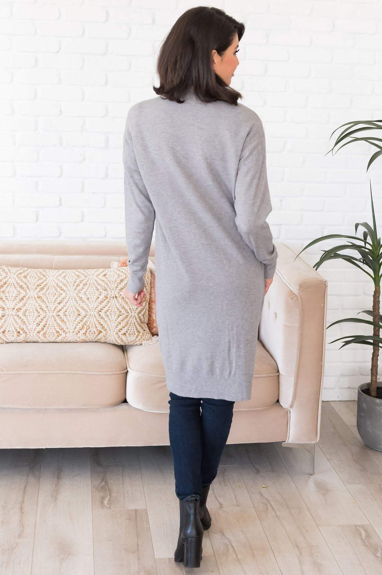 Autumn in the Air Pocket Cardigan Modest Dresses vendor-unknown